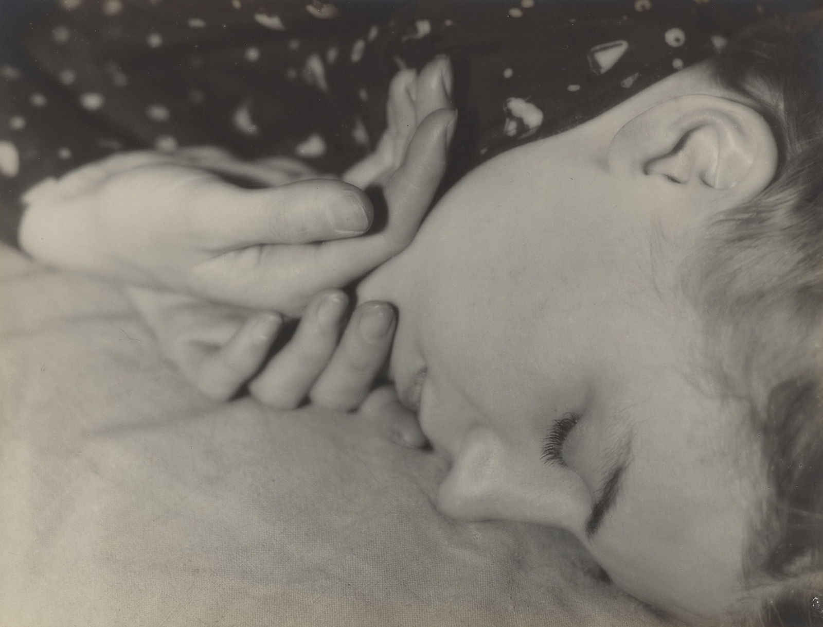 MAN RAY MILLER PRINT: Man Ray Miller Print mounted to board measuring at 7x9 inches. Printed later.