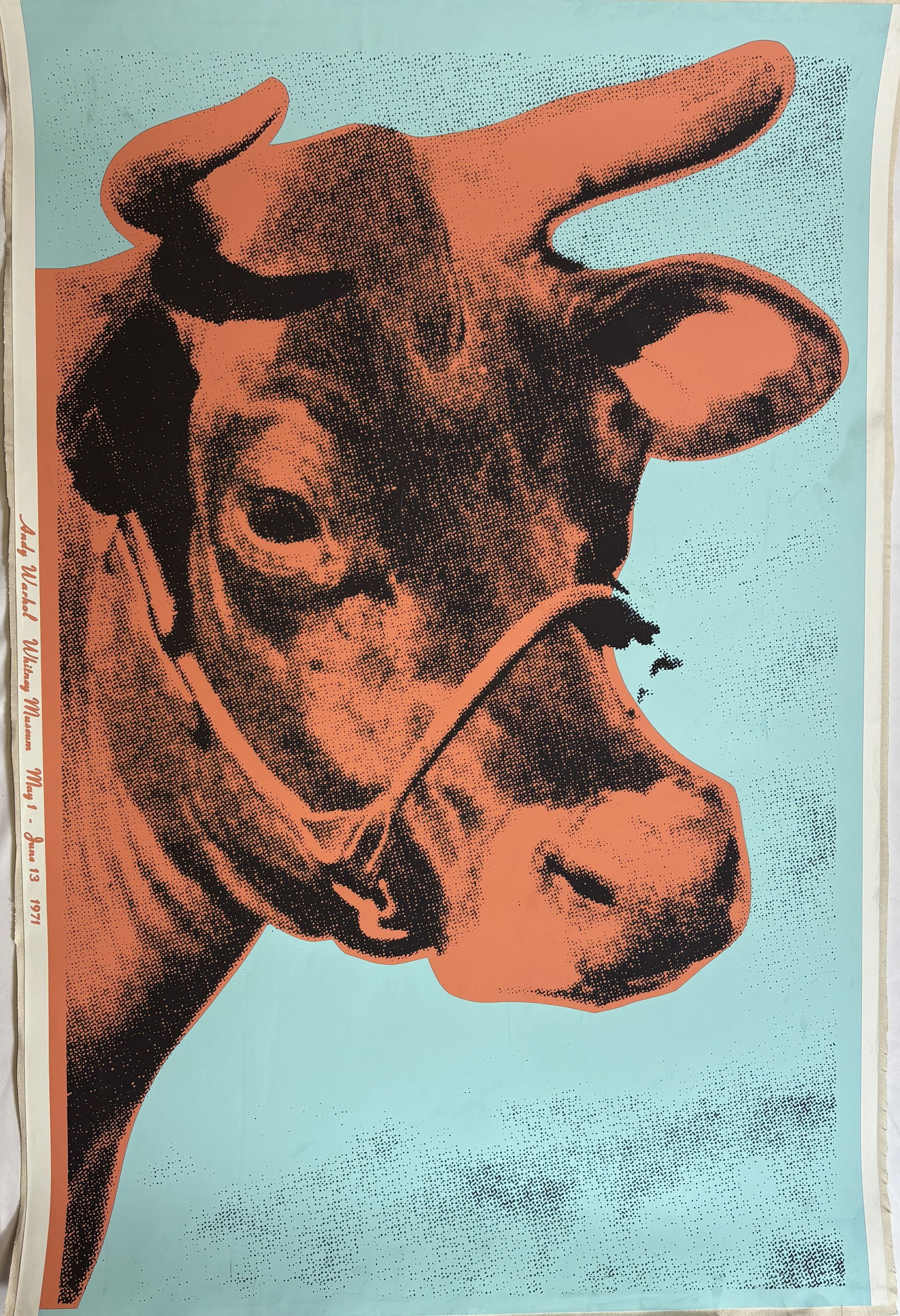ANDY WARHOL WHITNEY MUSEUM COW WALLPAPER (1 of 3)
