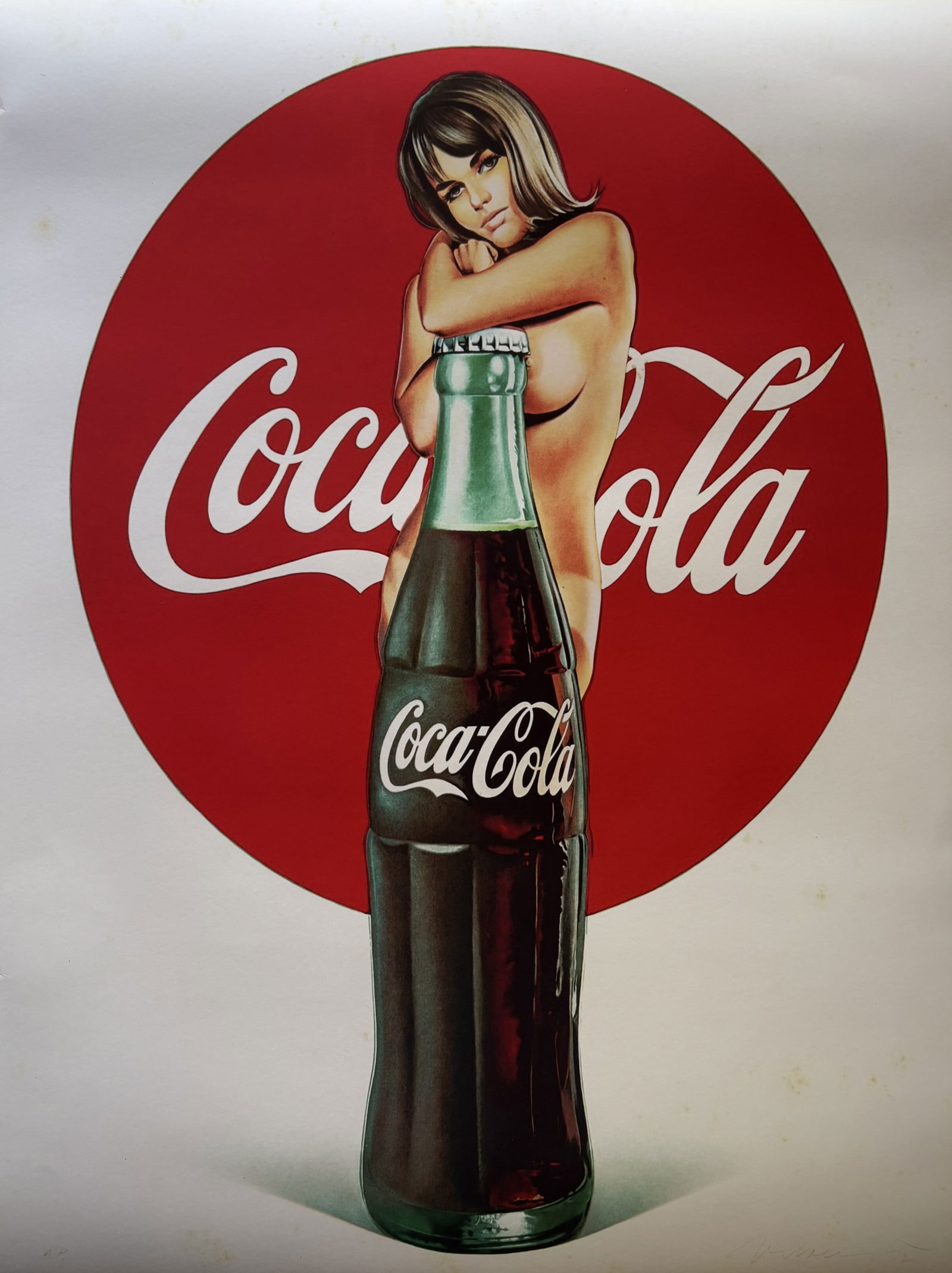 MEL RAMOS LOLA COLA PRINT IN COLOR (1 of 2)