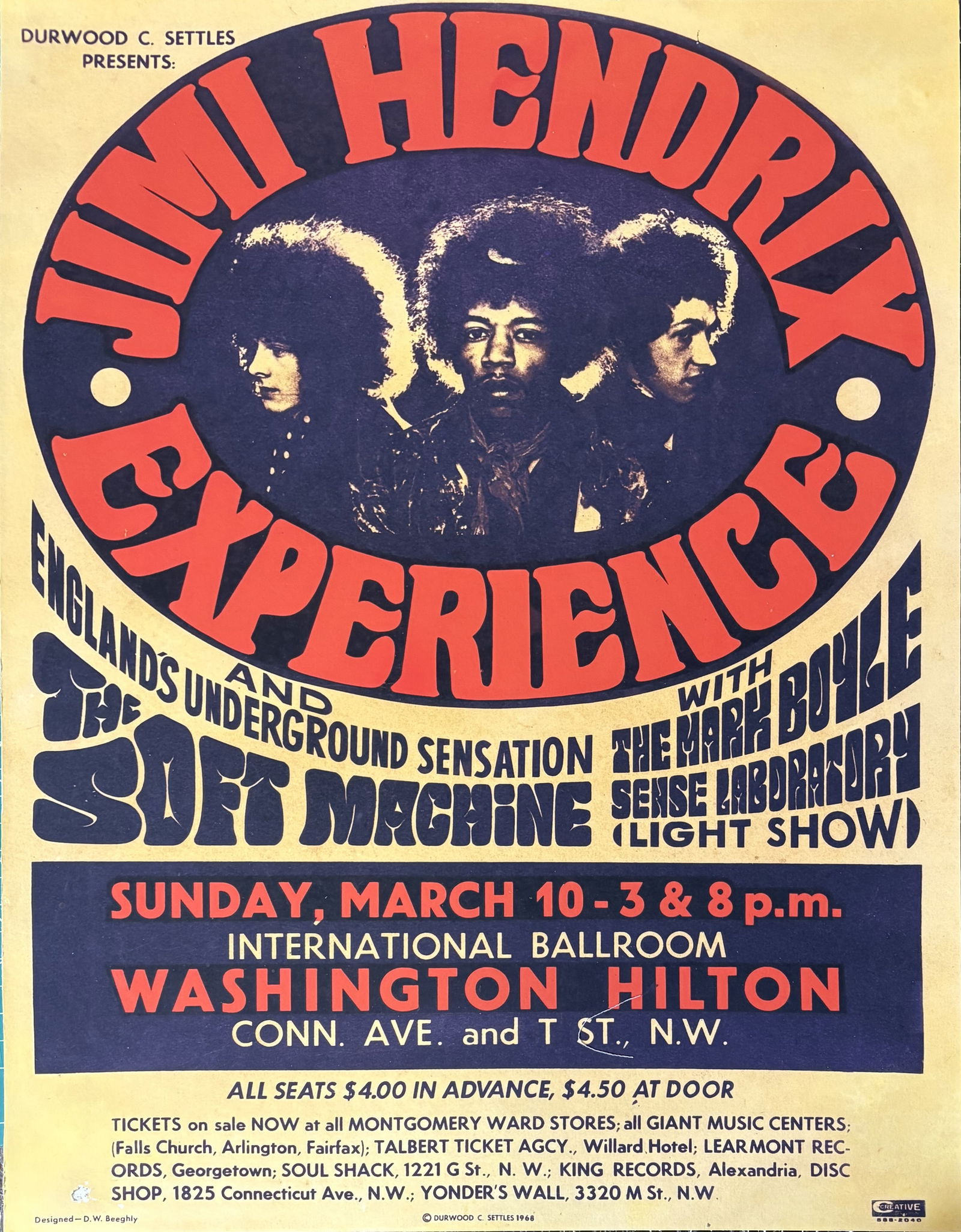 JIMI HENDRIX POSTER PRINT (1 of 1)