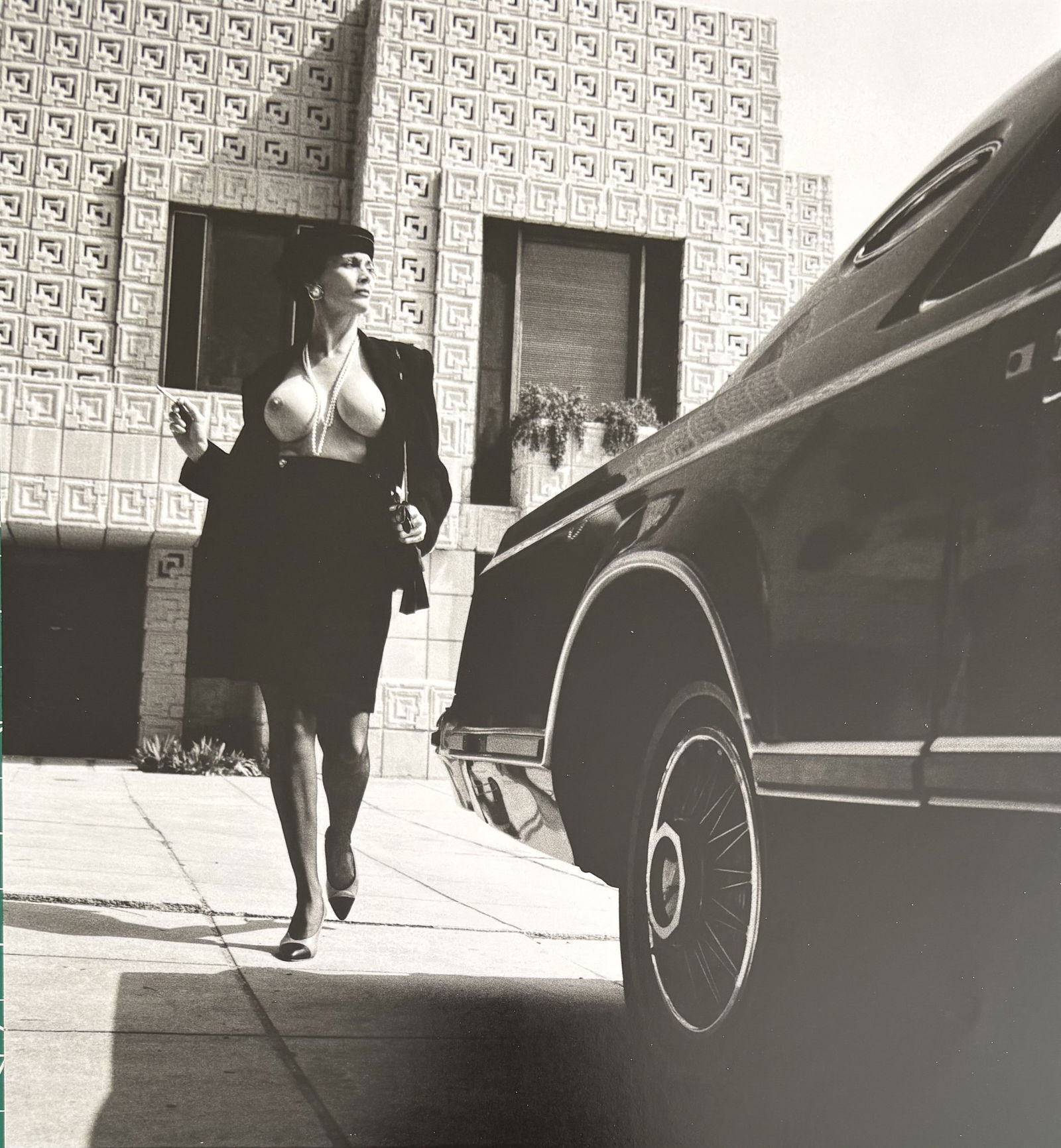 HELMUT NEWTON SERGIO ANDREOLA DUOTONE PRINT (1 of 1)