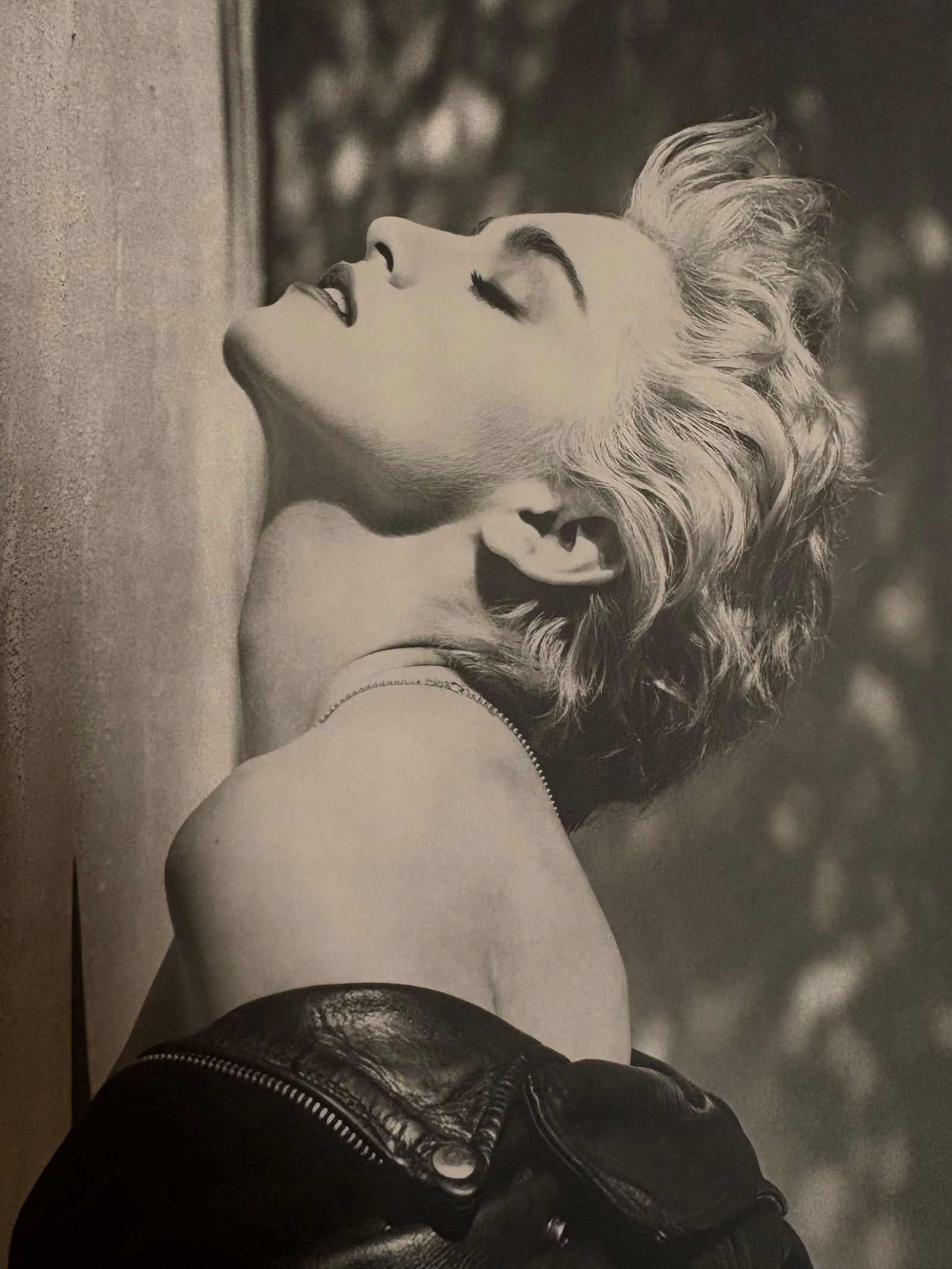 HERB RITTS MADONNA PHOTOGRAVURE: Herb Ritts Madonna Photogravure mounted to board measuring at 10.75x14 inches