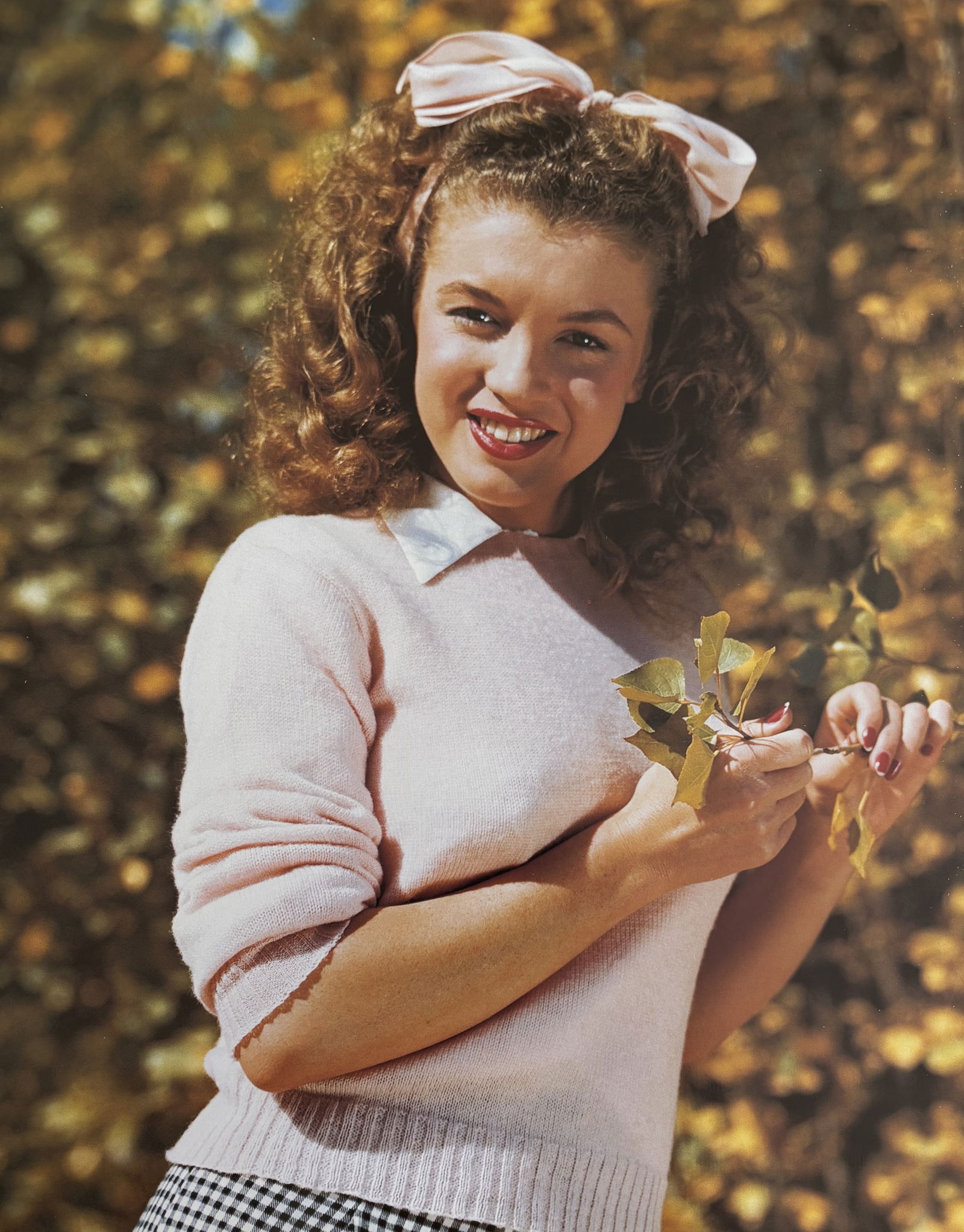 ANDRE D MARILYN MONROE DUOTONE PRINT: Andre D Marilyn Monroe Duotone Print mounted to board measuring at 9.25x11.75 inches