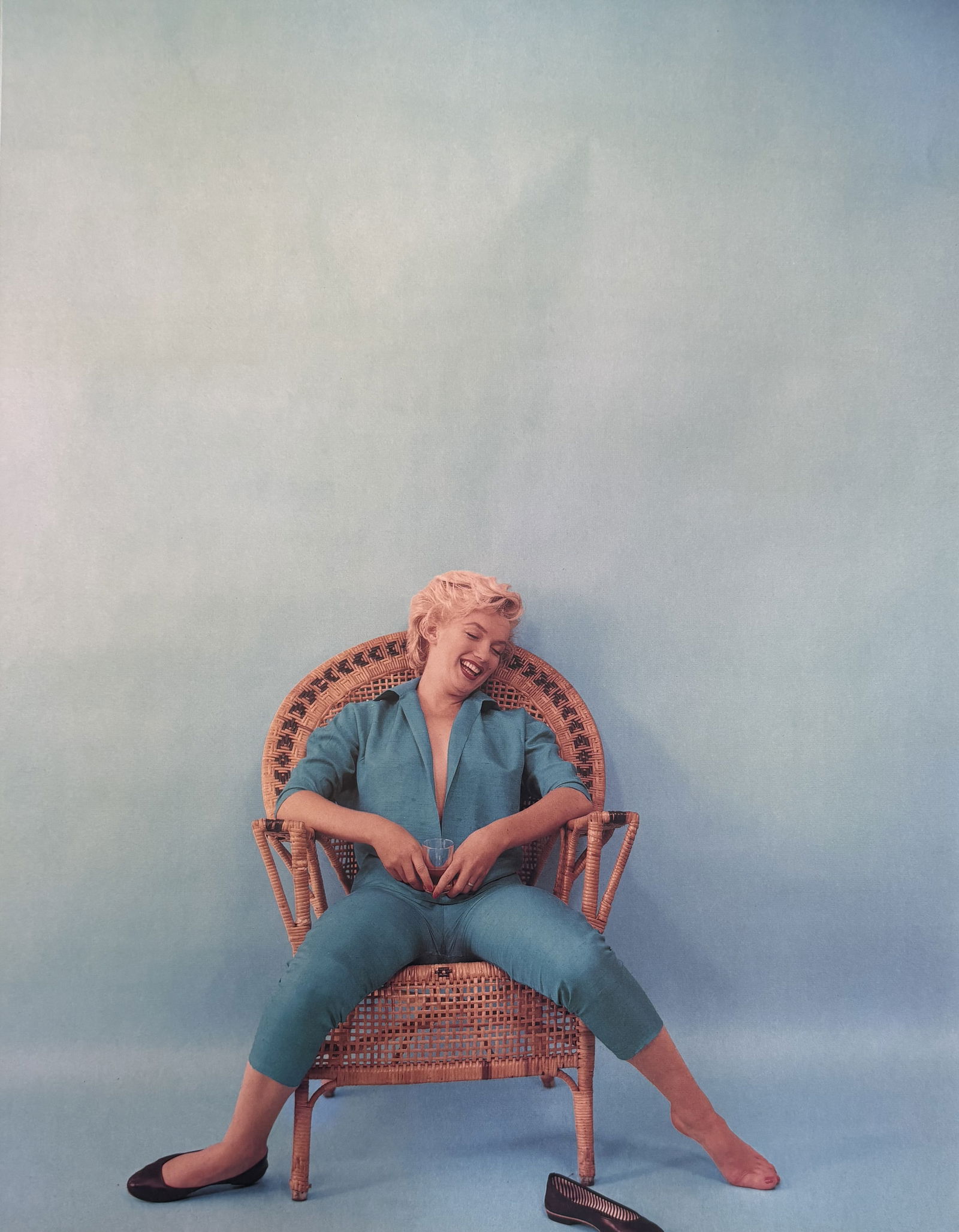MILTON GREENE MARILYN PHOTOGRAVURE: Milton Greene Marilyn Photogravure mounted to board measuring at 9.5x12.25 inches