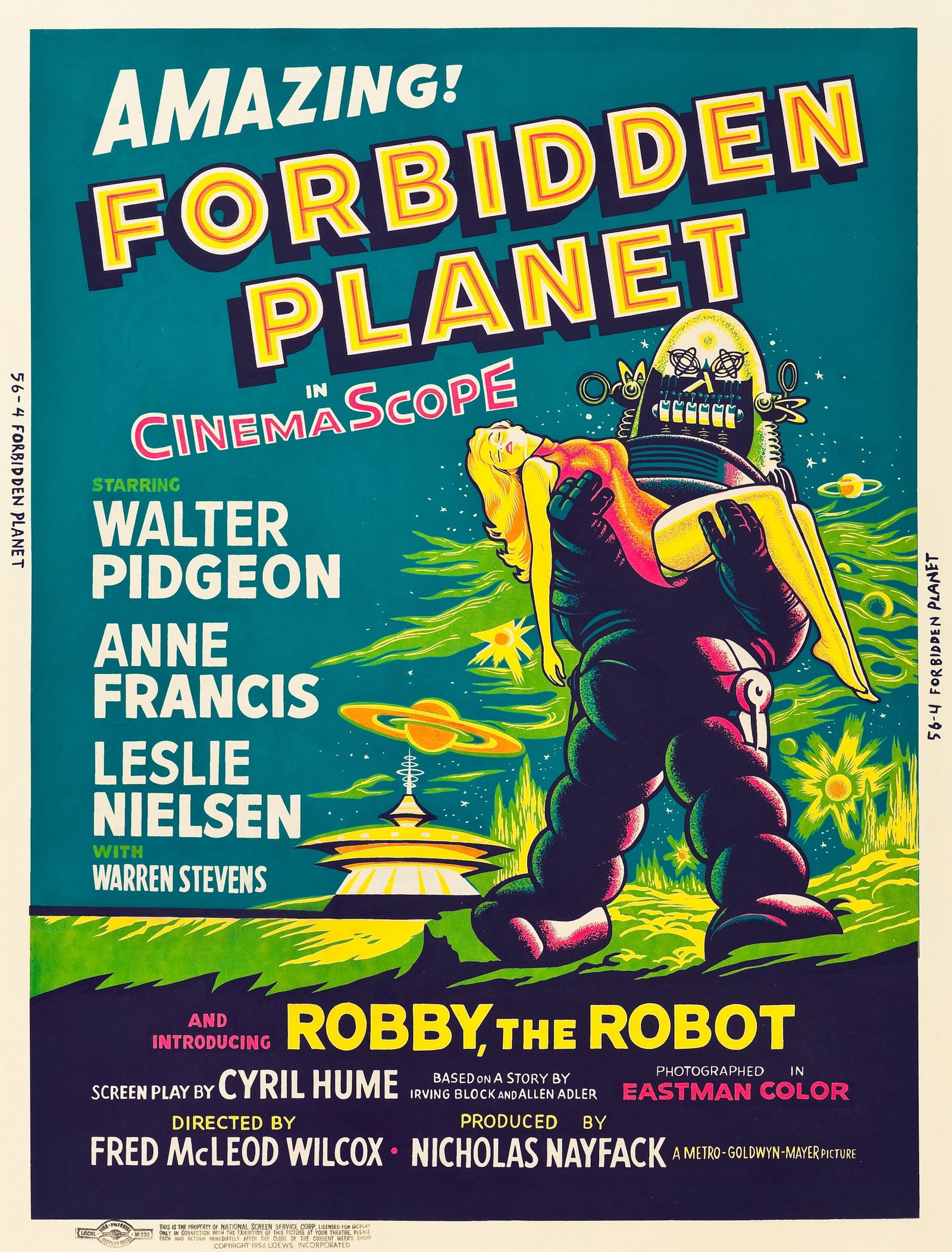 FORBIDDEN PLANET POSTER (1 of 1)