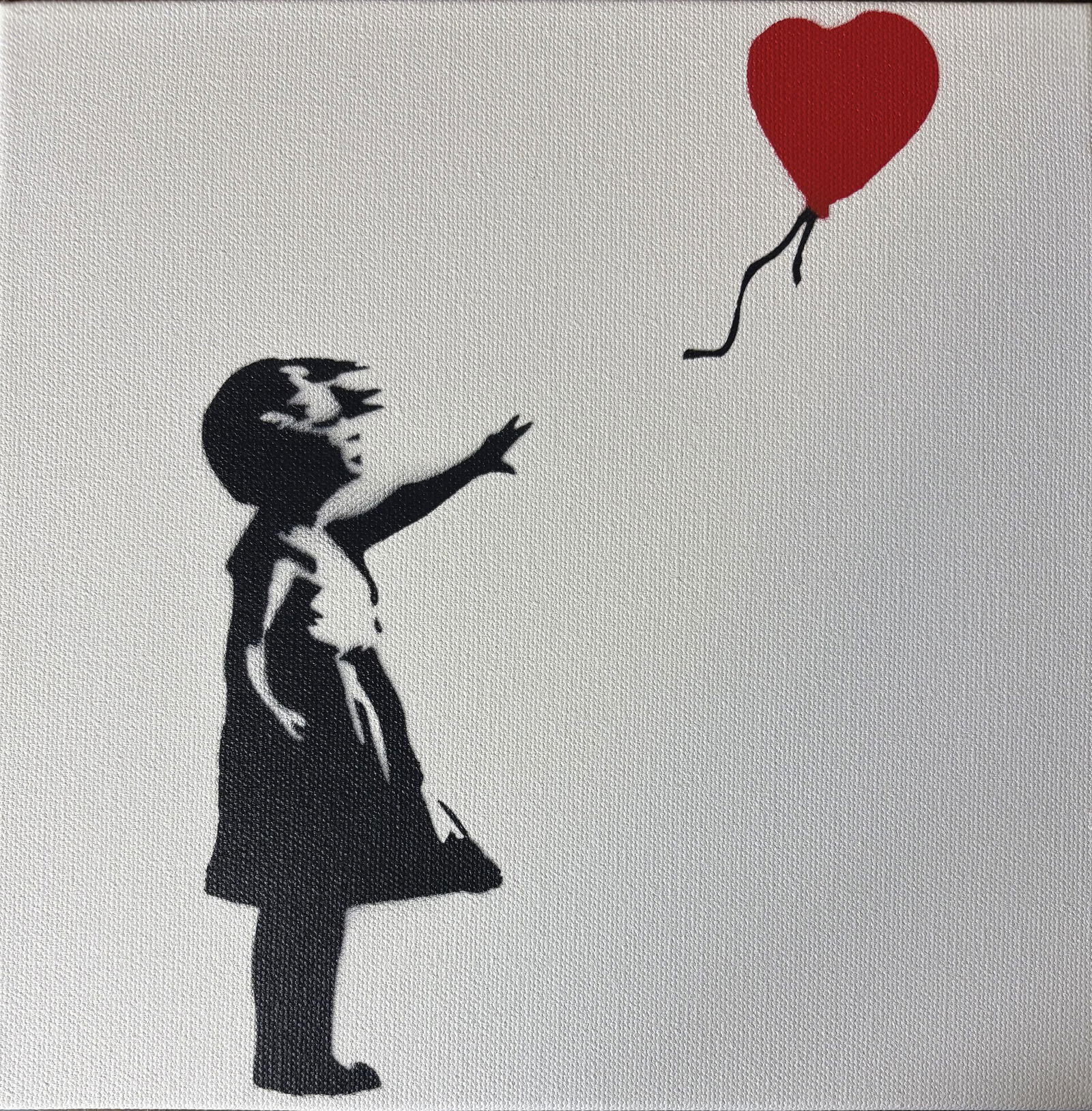 BANKSY GIRL WITH BALLOON CANVAS (1 of 2)