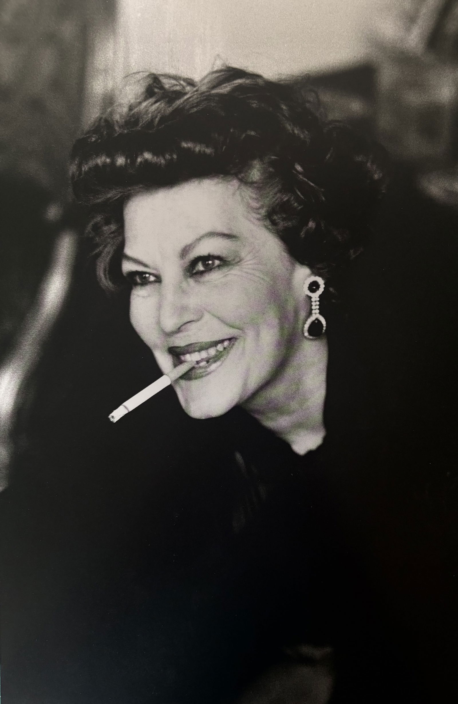 HELMUT NEWTON AVA GARDNER PHOTO LITHO (1 of 1)