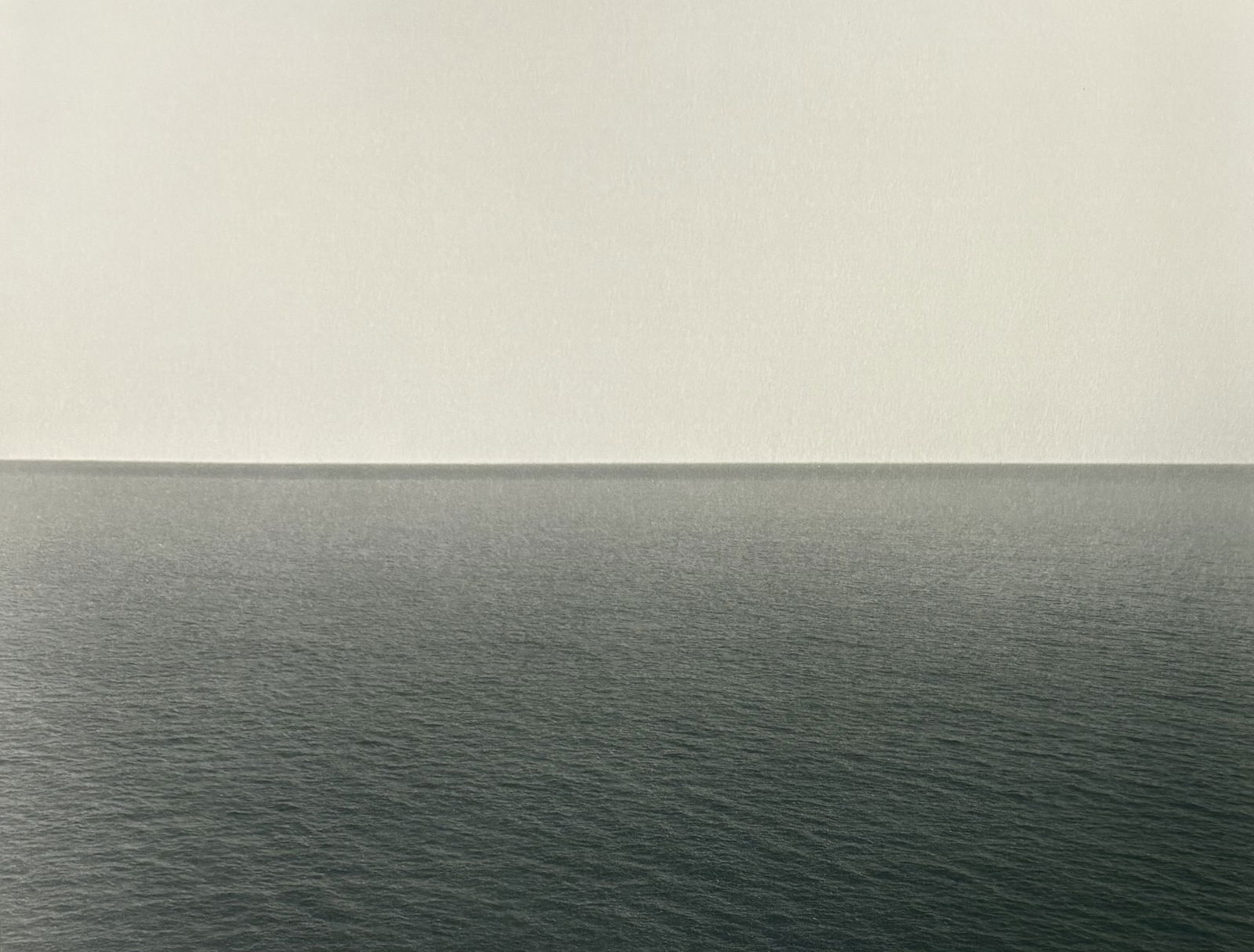 HIROSHI SUGIMOTO SEASCAPE DUOTONE PRINT (1 of 2)