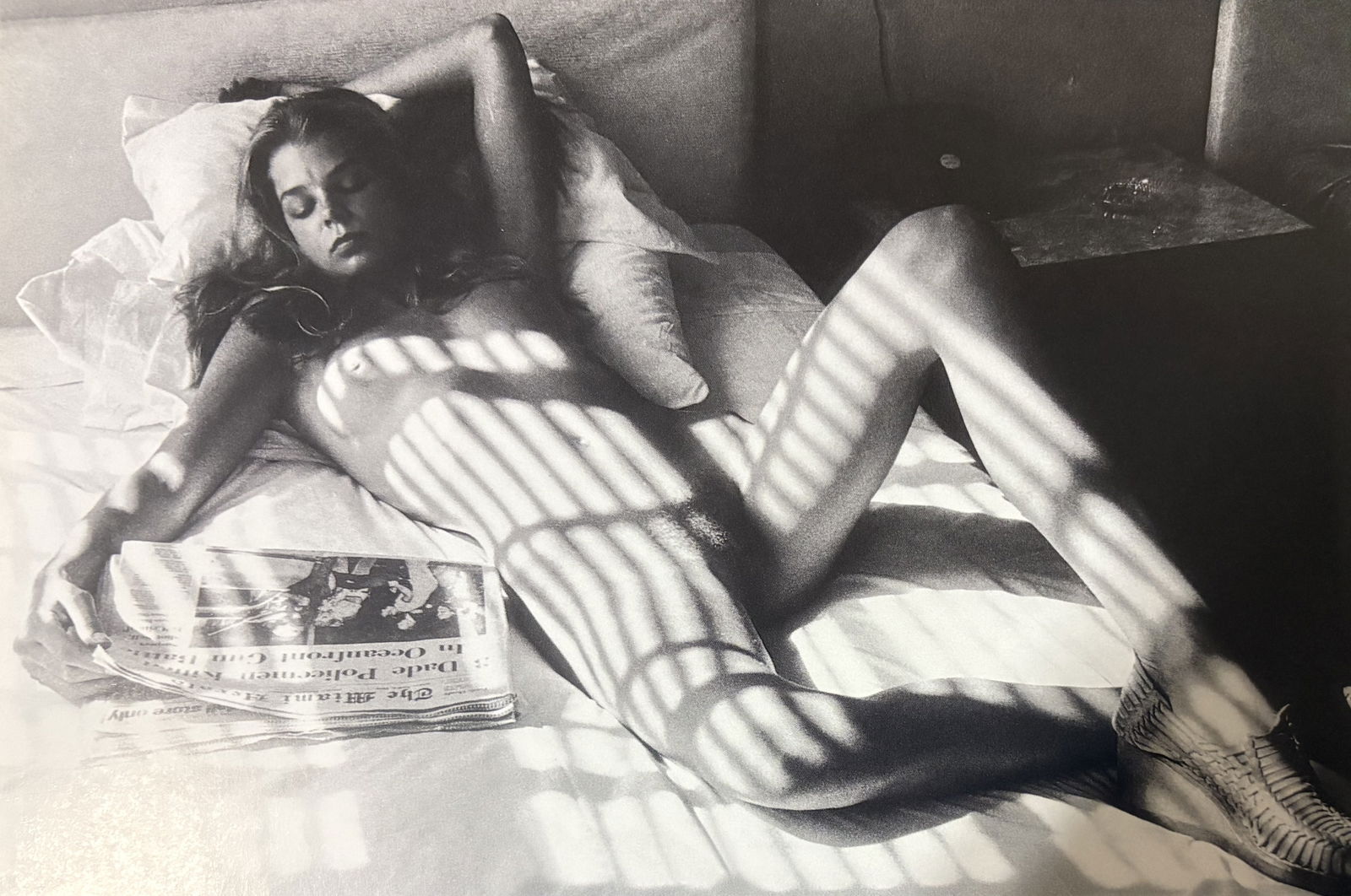 HELMUT NEWTON KRITSINE DEBELL PHOTO LITHO (1 of 1)