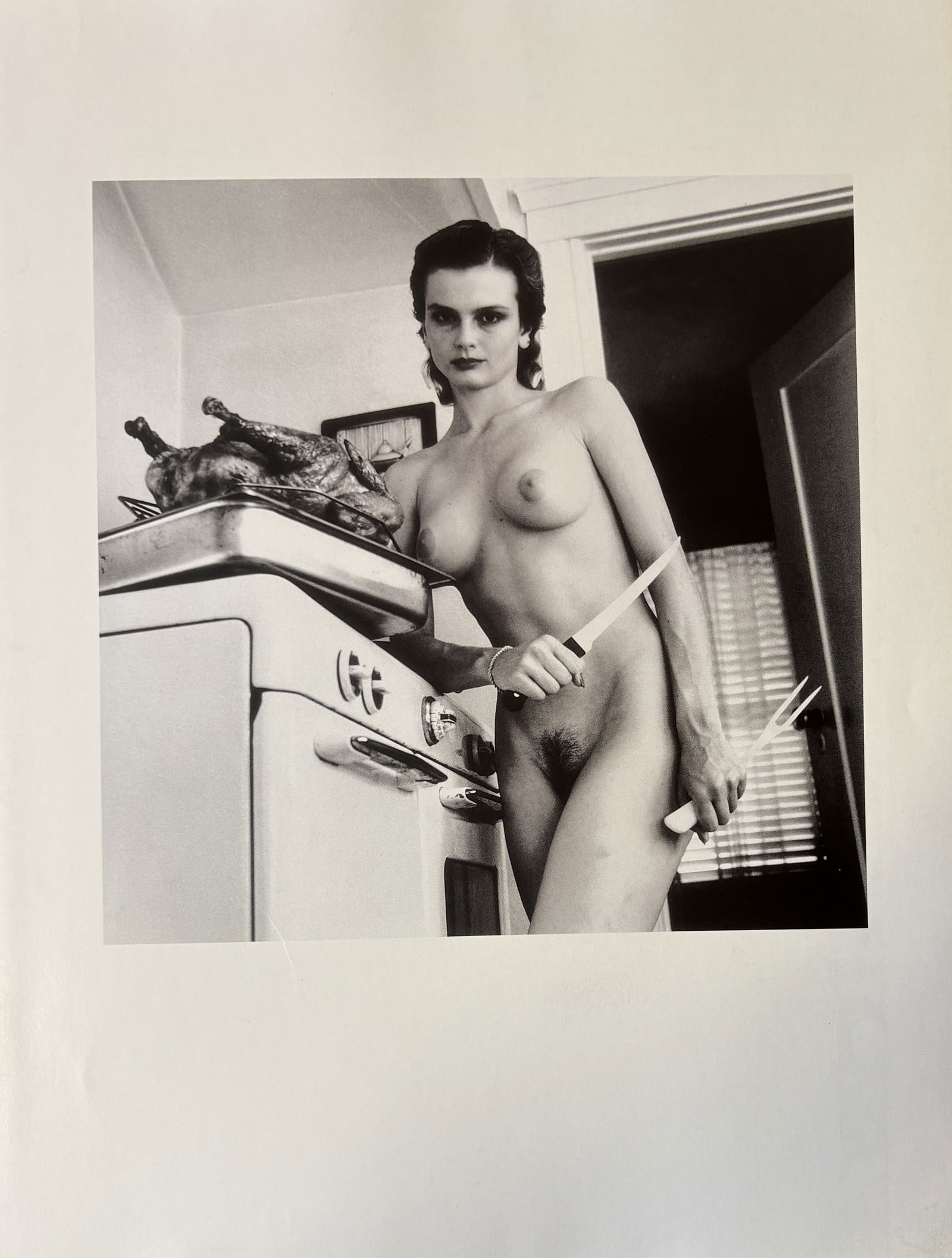 HELMUT NEWTON PLAYMATE PHOTO LITHO (1 of 1)