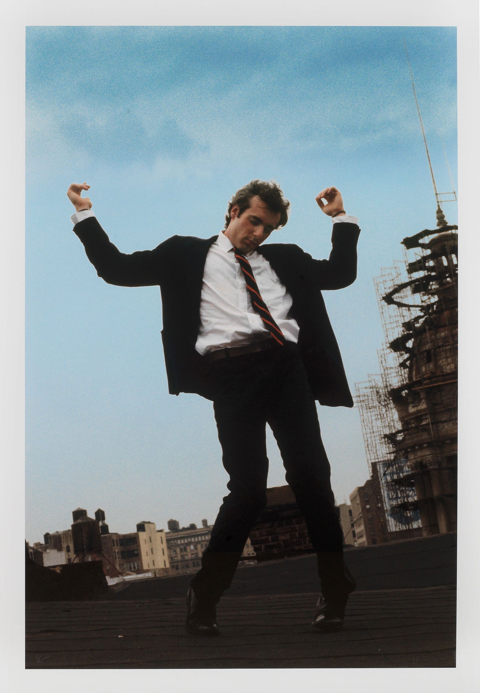 ROBERT LONGO MEN IN THE CITIES UNTITLED PRINT (1 of 1)