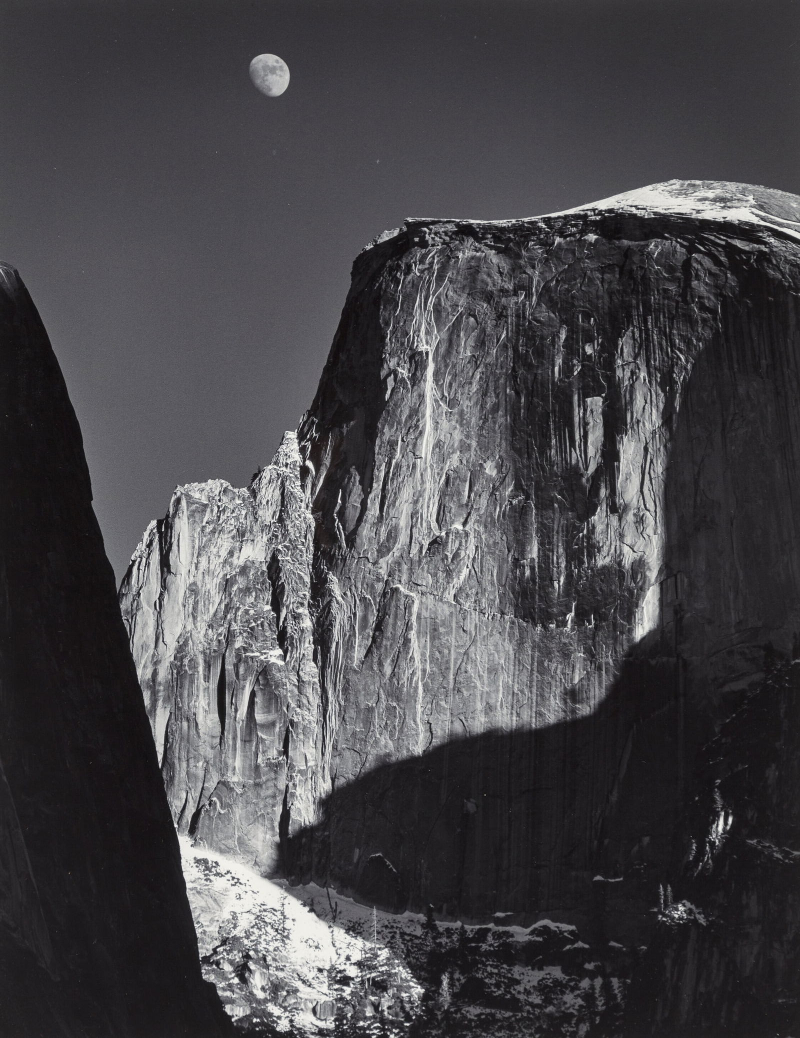 ANSEL ADAMS MOON AND HALF DOME PRINT (1 of 1)