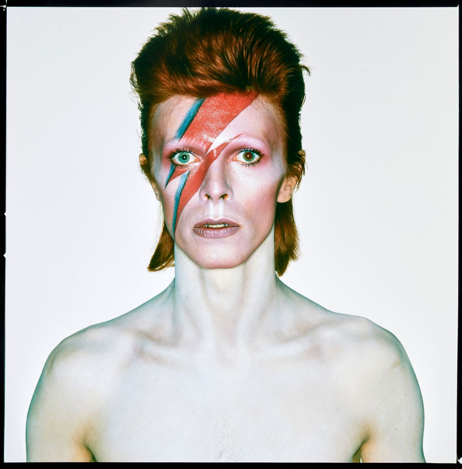 BRIAN DUFFY DAVID BOWIE PRINT: Brian Duffy David Bowie print measuring at 40x40 inches