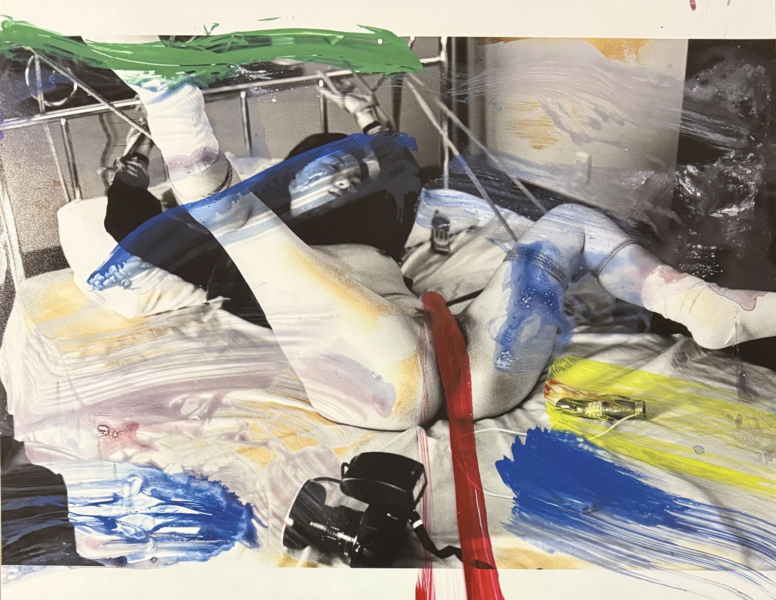 NOBUYOSHI ARAKI UNTITLED PRINT: Nobuyoshi Araki Untitled Print mounted to board measuring at 11x14 inches