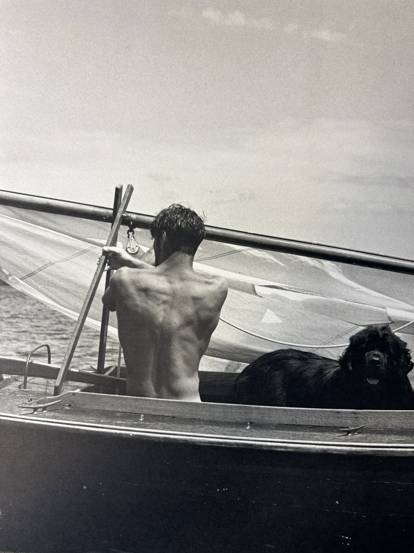 BRUCE WEBER GENTLE GIANTS GRAVURE: Bruce Weber Gentle Giants Gravure mounted to same size board measuring at 9.5x12 inches