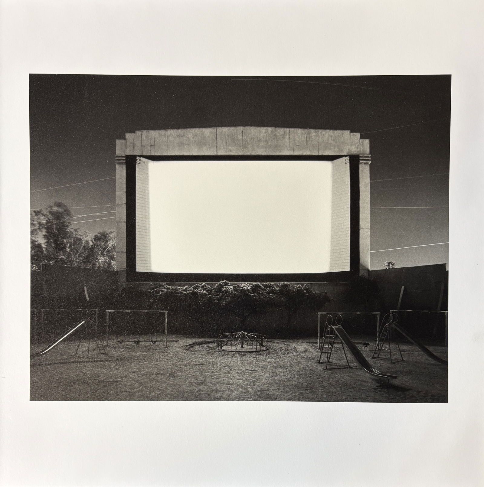 HIROSHI SUGIMOTO TRI CITY DRIVE IN PHOTO LITHO (1 of 1)