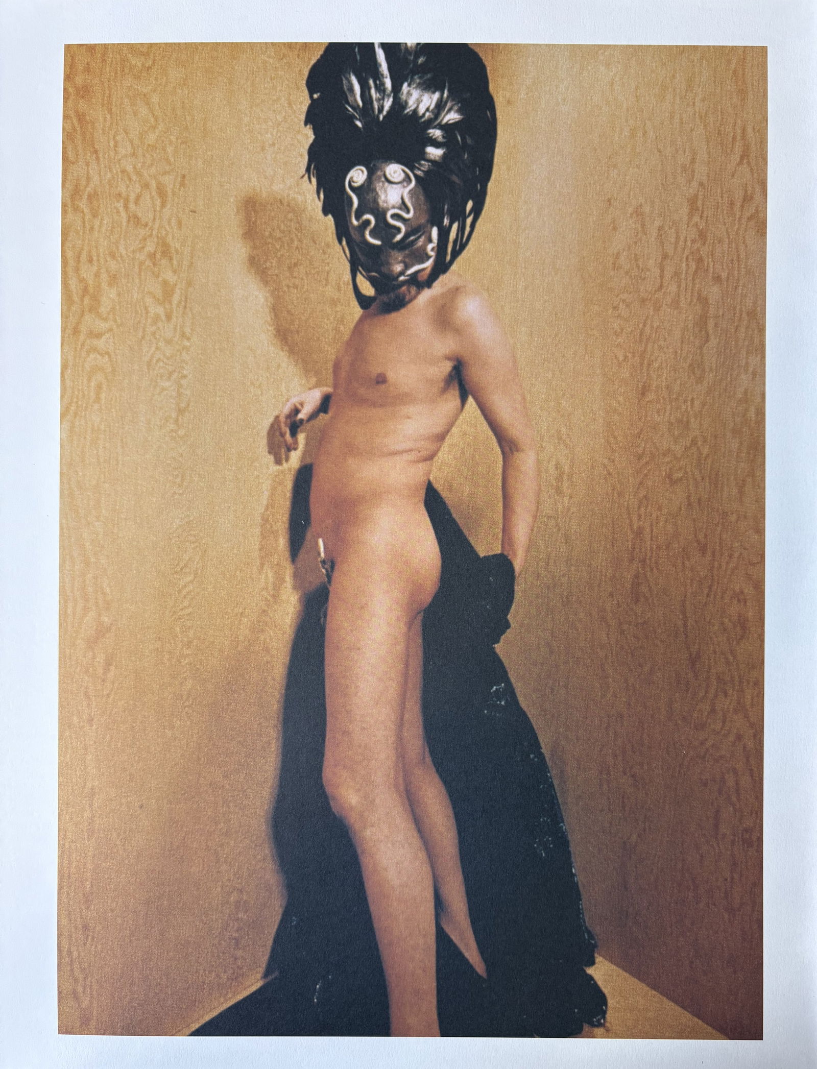 GEORGE PLATT LYNES UNTITLED GRAVURE: George Platt Lynes Untitled Gravure mounted to same size board measuring at 9x12 inches