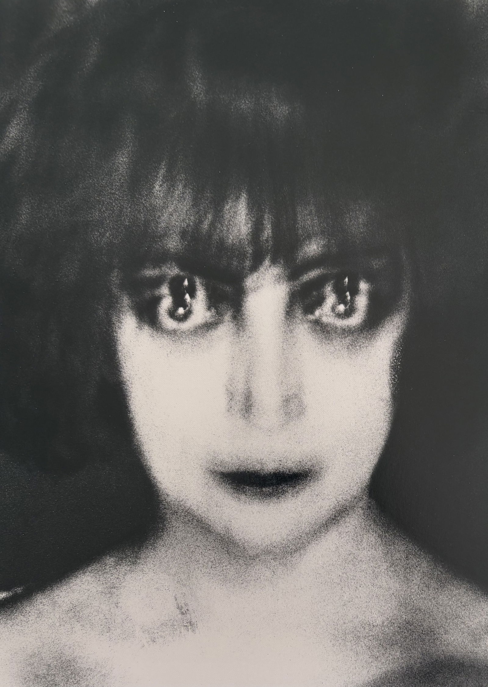 MAN RAY JOSEPHINE BAKER PHOTO LITHO: Man Ray Josephine Baker Photo Litho mounted to same size board measuring at 5.75x8 inches