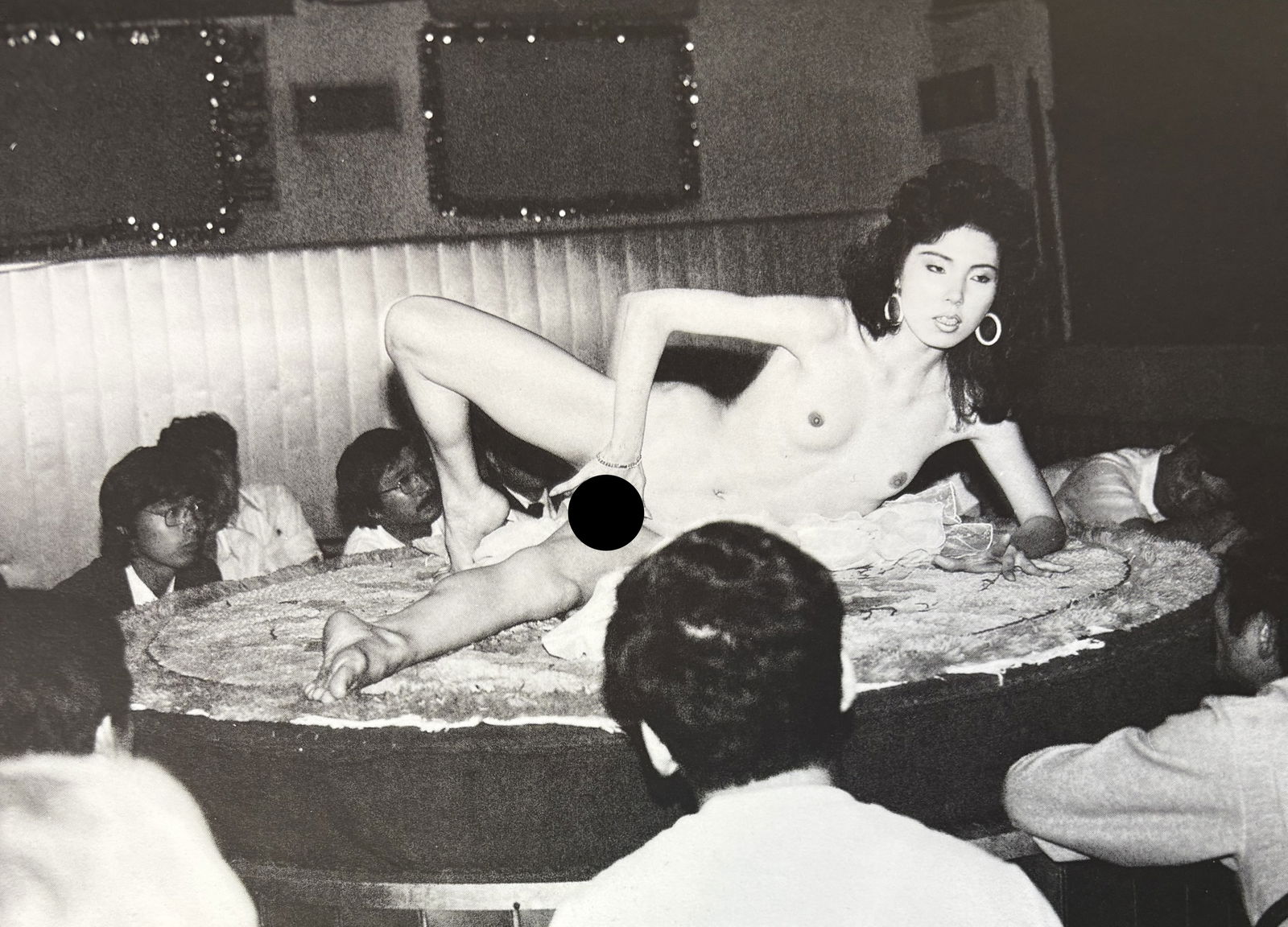 NOBUYOSHI ARAKI NUDE WOMAN PHOTO LITHO: Nobuyoshi Araki Nude Woman Photo Litho mounted to same size board measuring at 4.5x7.5 inches