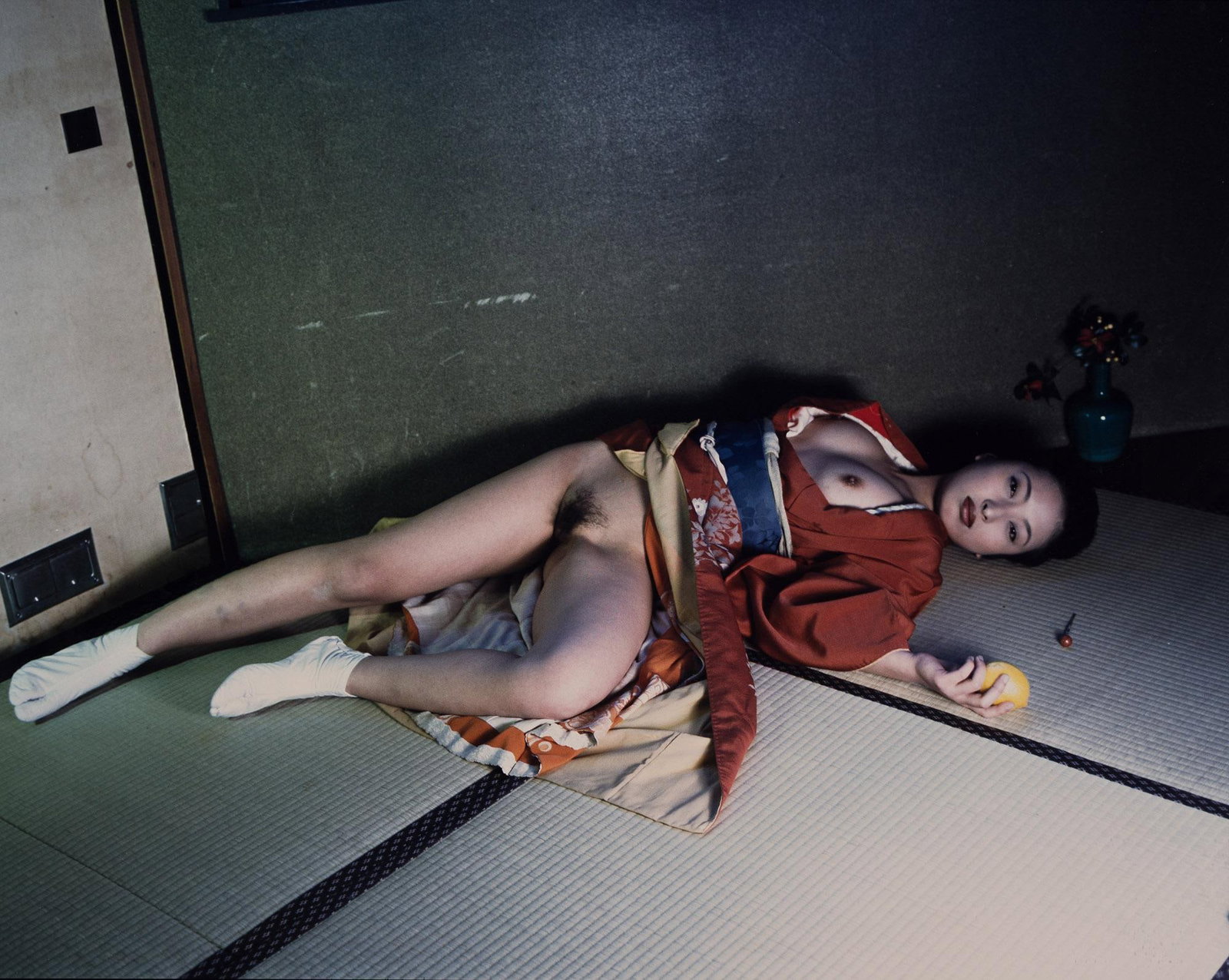 NOBUYOSHI ARAKI UNTITLED PRINT: Nobuyoshi Araki Untitled Print measuring at 18x22.5 inches
