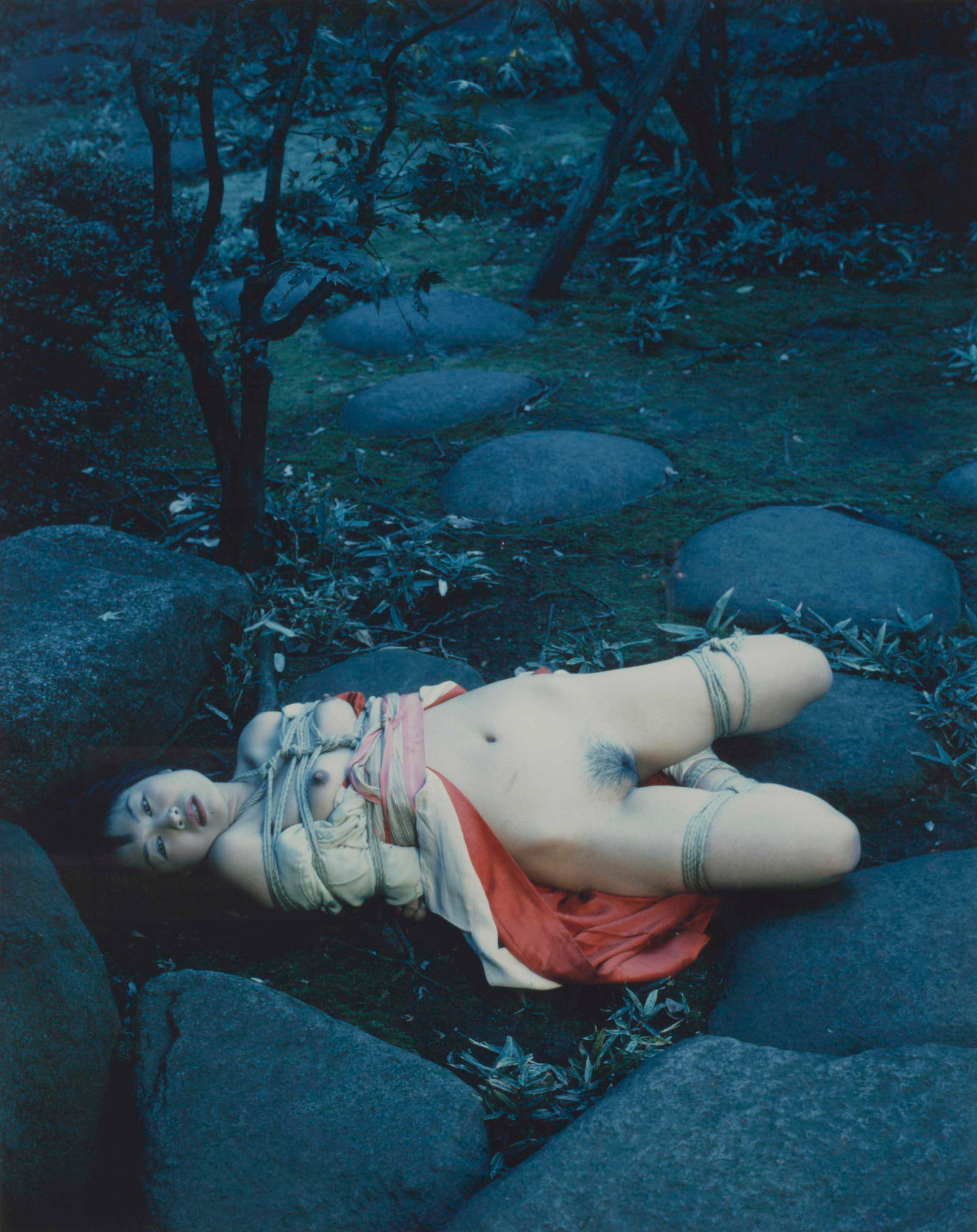 NOBUYOSHI ARAKI UNTITLED PRINT: Nobuyoshi Araki untitled Print measuring at 23.5x29.75 inches