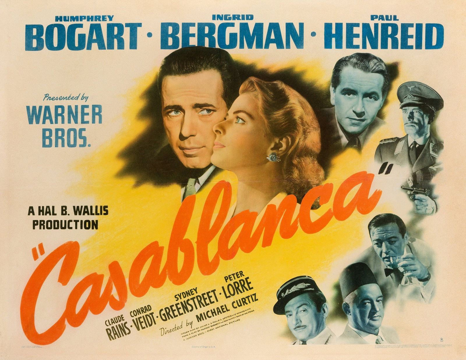 CASABLANCA POSTER PRINT (1 of 1)