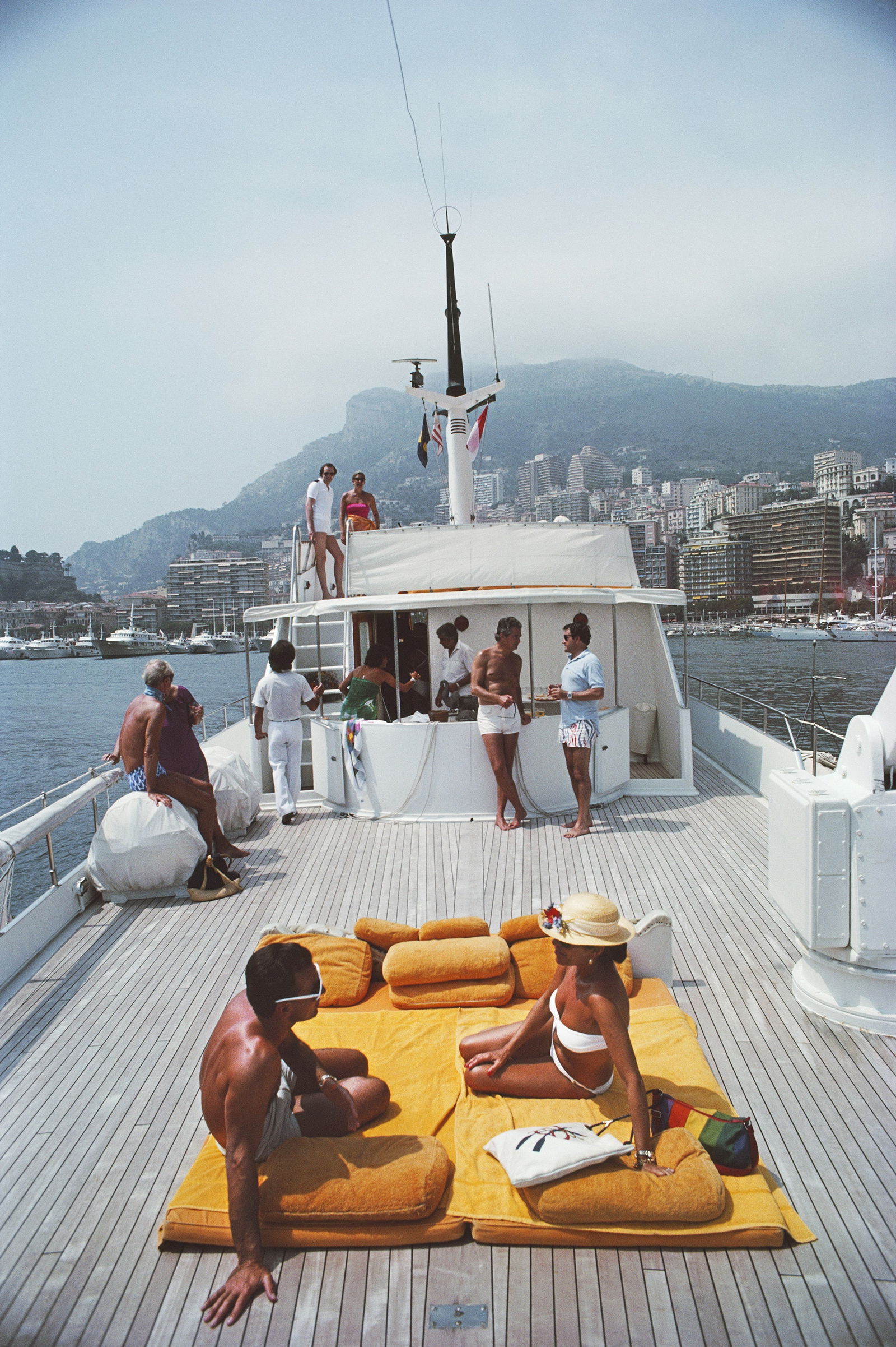 SLIM AARONS SCOTTIS YACHT PRINT (1 of 1)