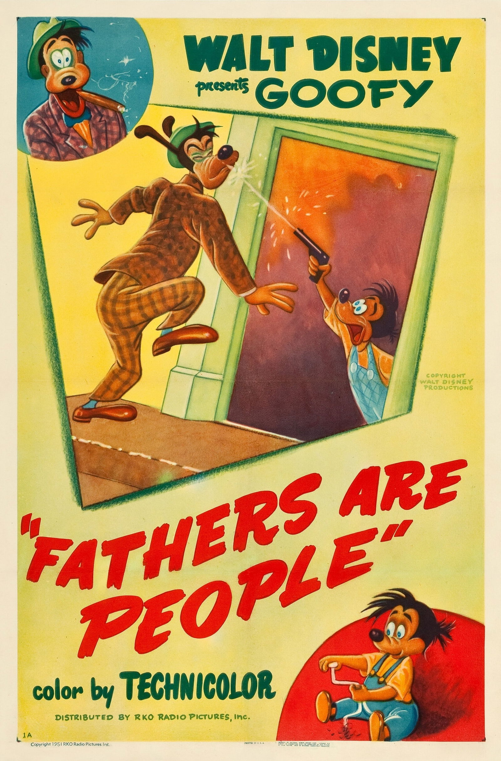 DISNEY GOOFY POSTER PRINT (1 of 1)