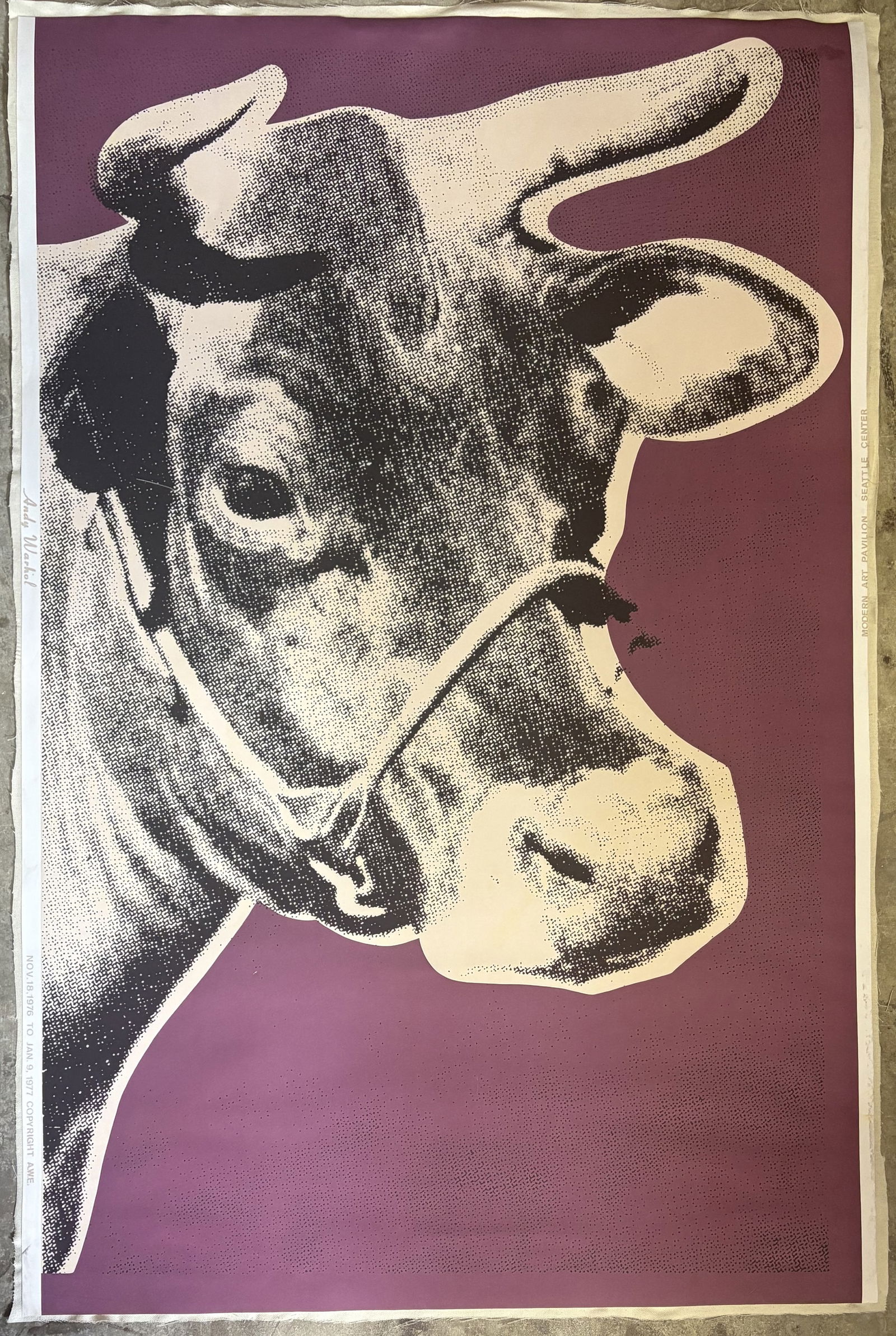 ANDY WARHOL COW WALLPAPER (1 of 3)