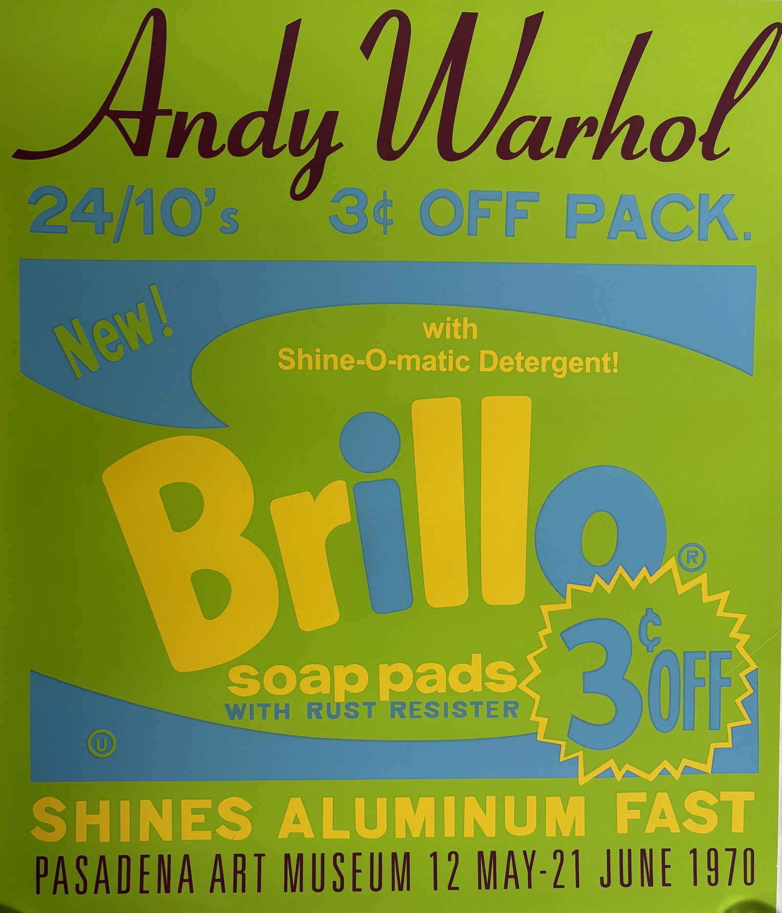 ANDY WARHOL BRILLO SOAP POAD PRINT (1 of 4)