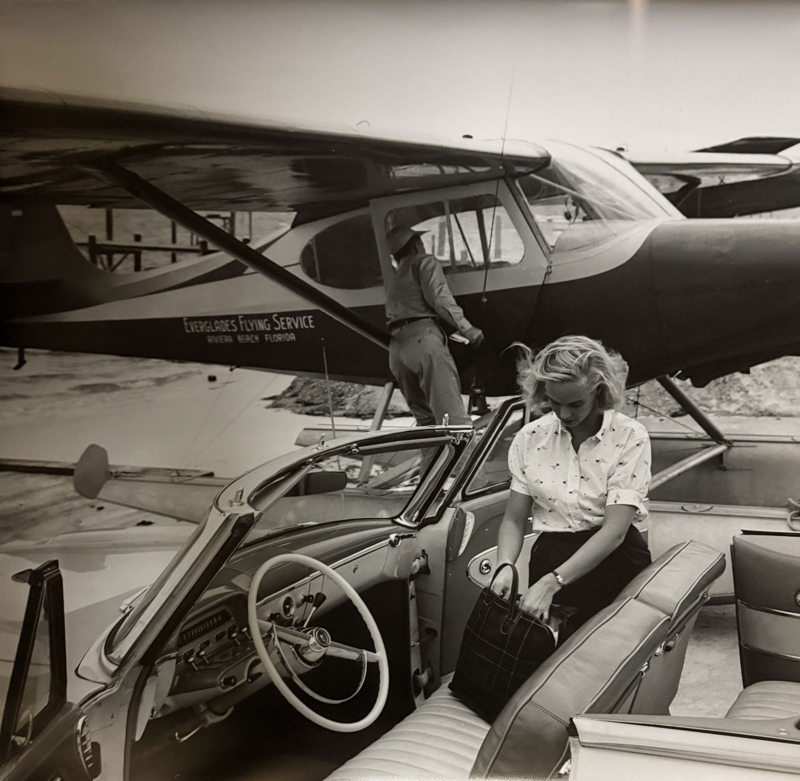 SLIM AARONS PRIVATE TRANSPORT PRINT (1 of 1)