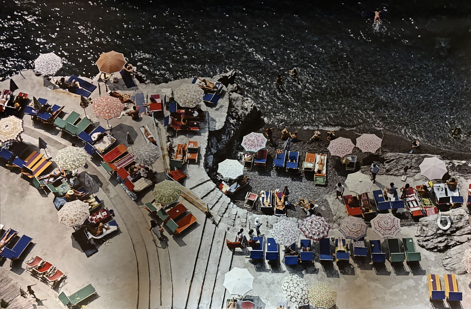 SLIM AARONS POSITANO BEACH PRINT (1 of 1)