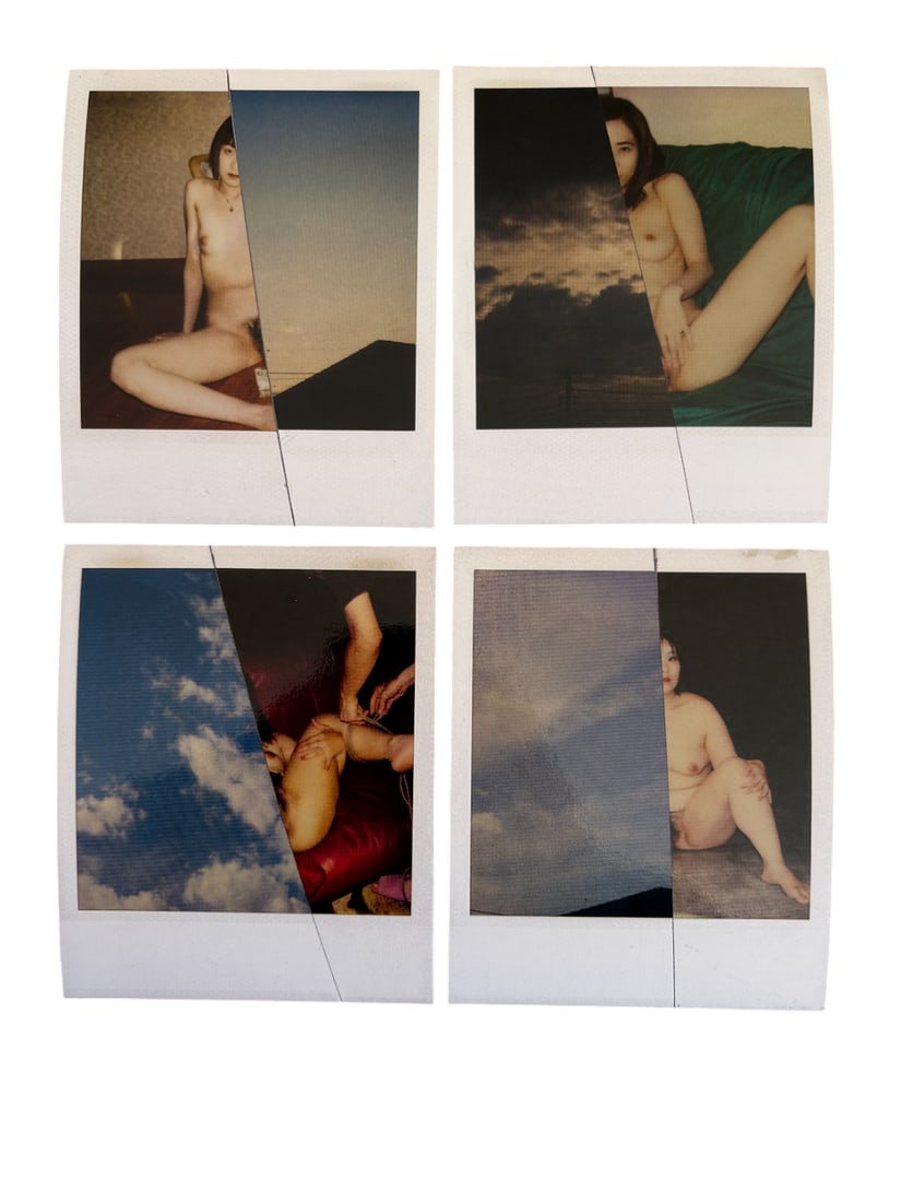 NOBUYOSHI ARAKI POLAROID C TYPE PRINTS: Nobuyoshi Araki Polaroid C Type Prints each measuring at 3.5x4.25 inches