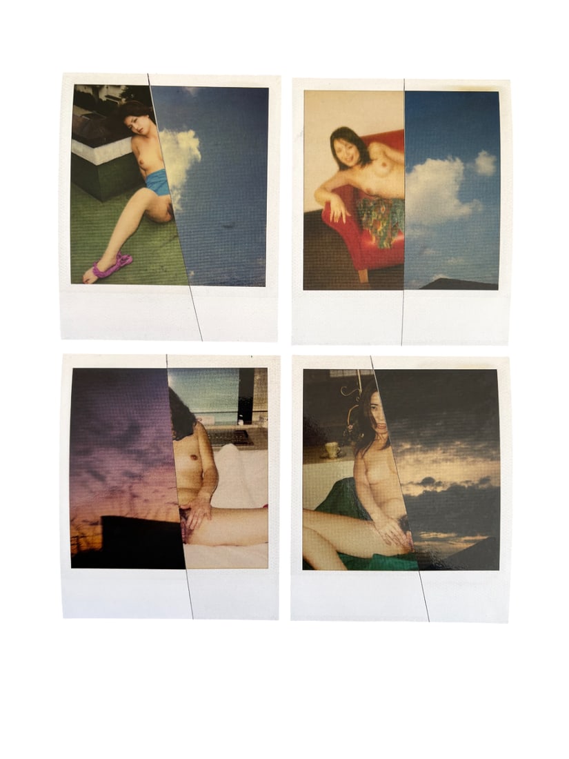 NOBUYOSHI ARAKI POLAROID C TYPE PRINTS: Nobuyoshi Araki Polaroid C Type Prints each measuring at 3.5x4.25 inches
