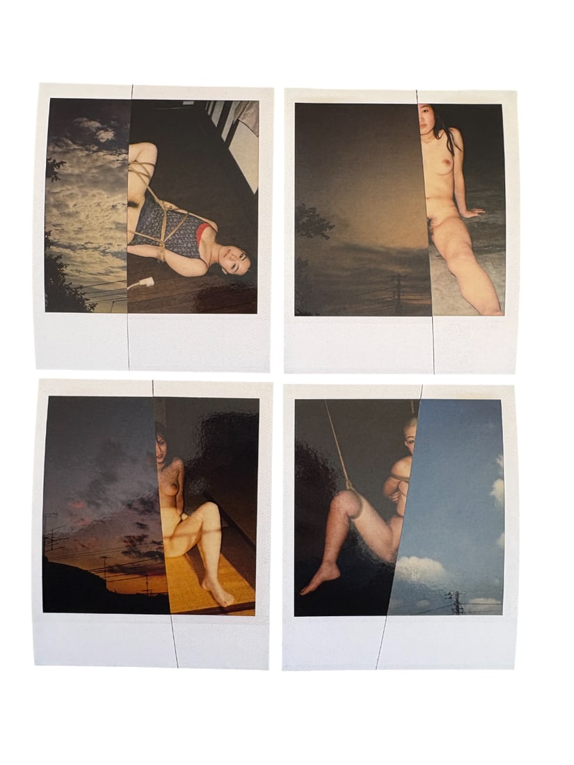 NOBUYOSHI ARAKI POLAROID C TYPE PRINTS: Nobuyoshi Araki Polaroid C Type Prints each measuring at 3.5x4.25 inches