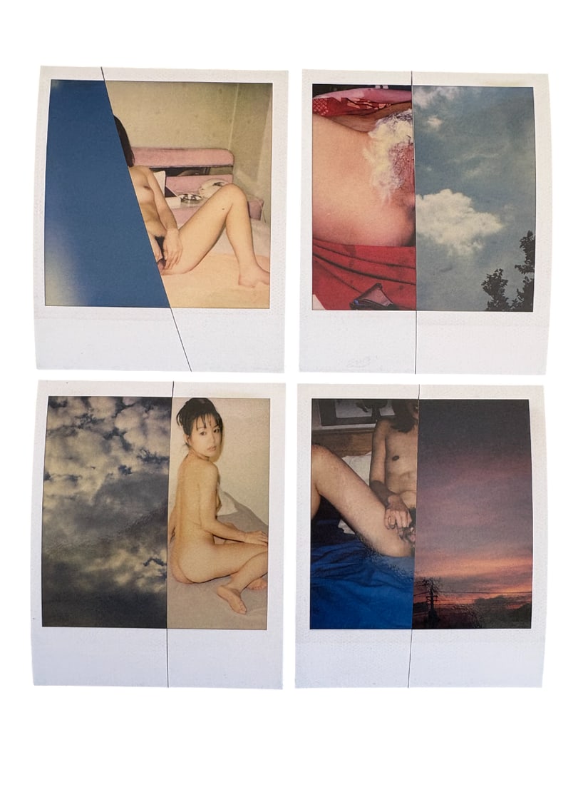 NOBUYOSHI ARAKI POLAROID C TYPE PRINTS: Nobuyoshi Araki Polaroid C Type Prints each measuring at 3.5x4.25 inches