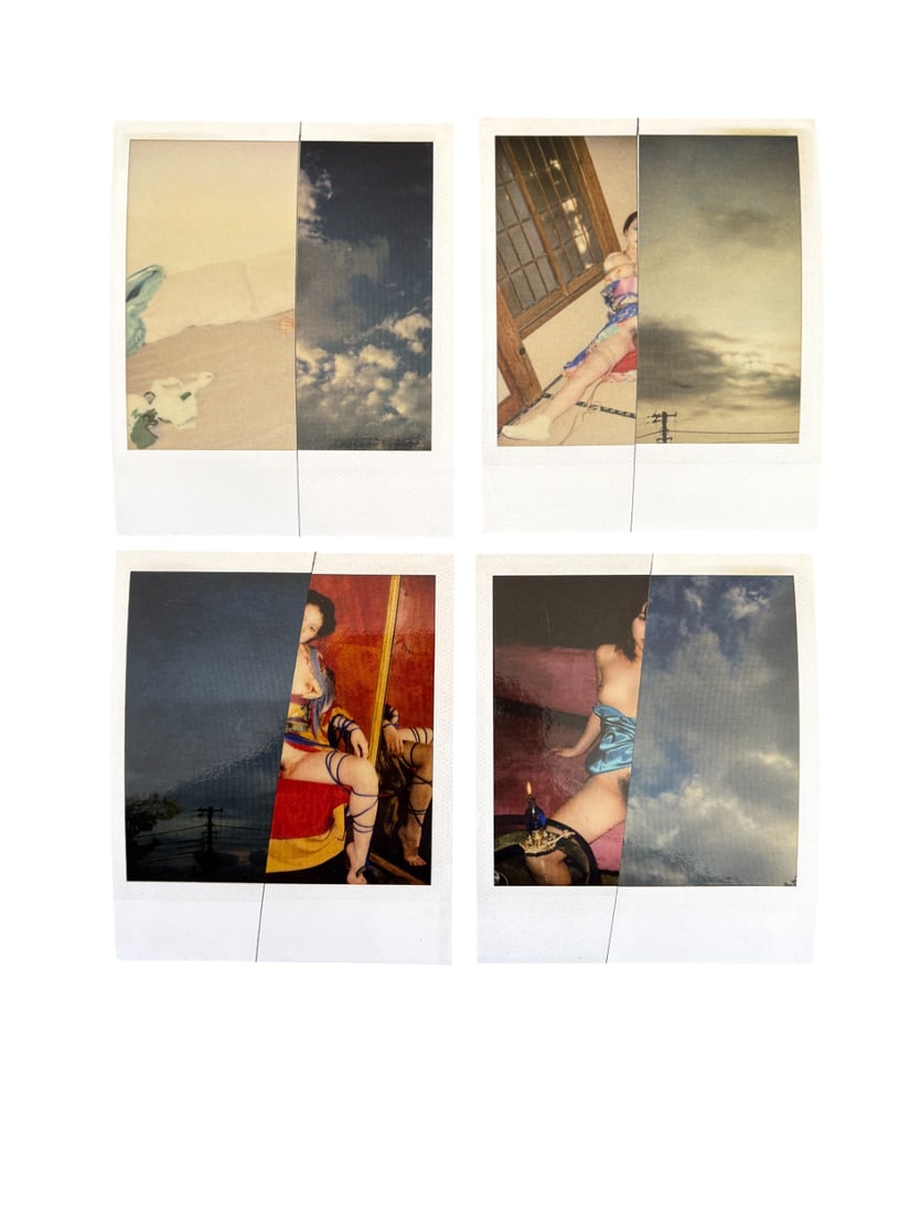 NOBUYOSHI ARAKI POLAROID C TYPE PRINTS: Nobuyoshi Araki Polaroid C Type Prints each measuring at 3.5x4.25 inches
