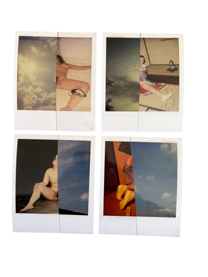 NOBUYOSHI ARAKI POLAROID C TYPE PRINTS: Nobuyoshi Araki Polaroid C Type Prints each measuring at 3.5x4.25 inches