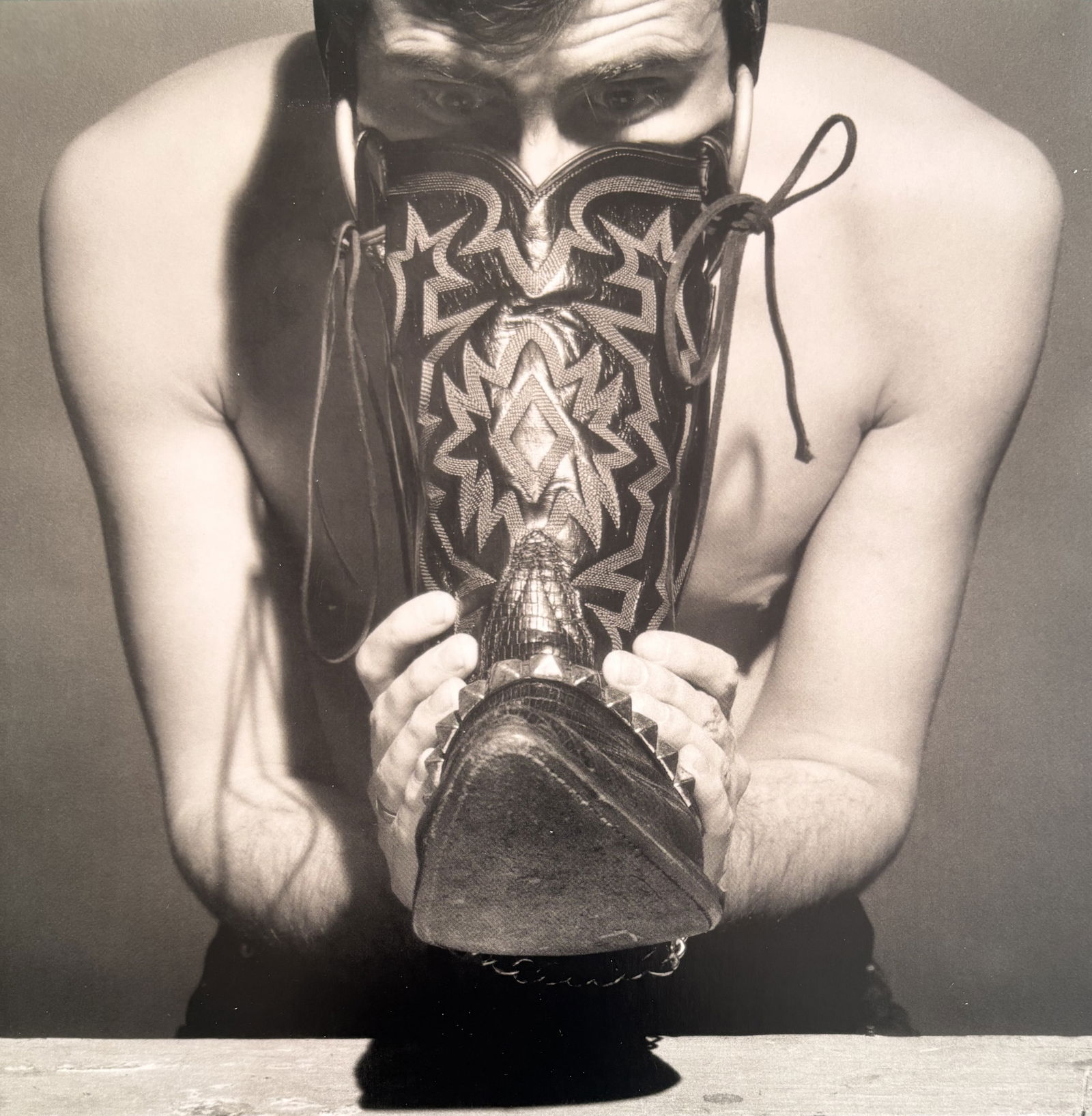 ROBERT MAPPLETHORPE BOOT FETTISH PHOTO LITHO (1 of 1)