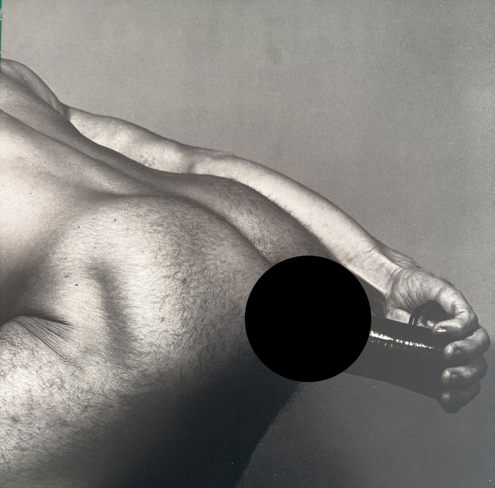 ROBERT MAPPLETHORPE JIM SAUSALITO PHOTO LITHO: Robert Mapplethorpe Jim Sausalito Photo Lithograph mounted to same size board measuring at 7.5x7.5 inches