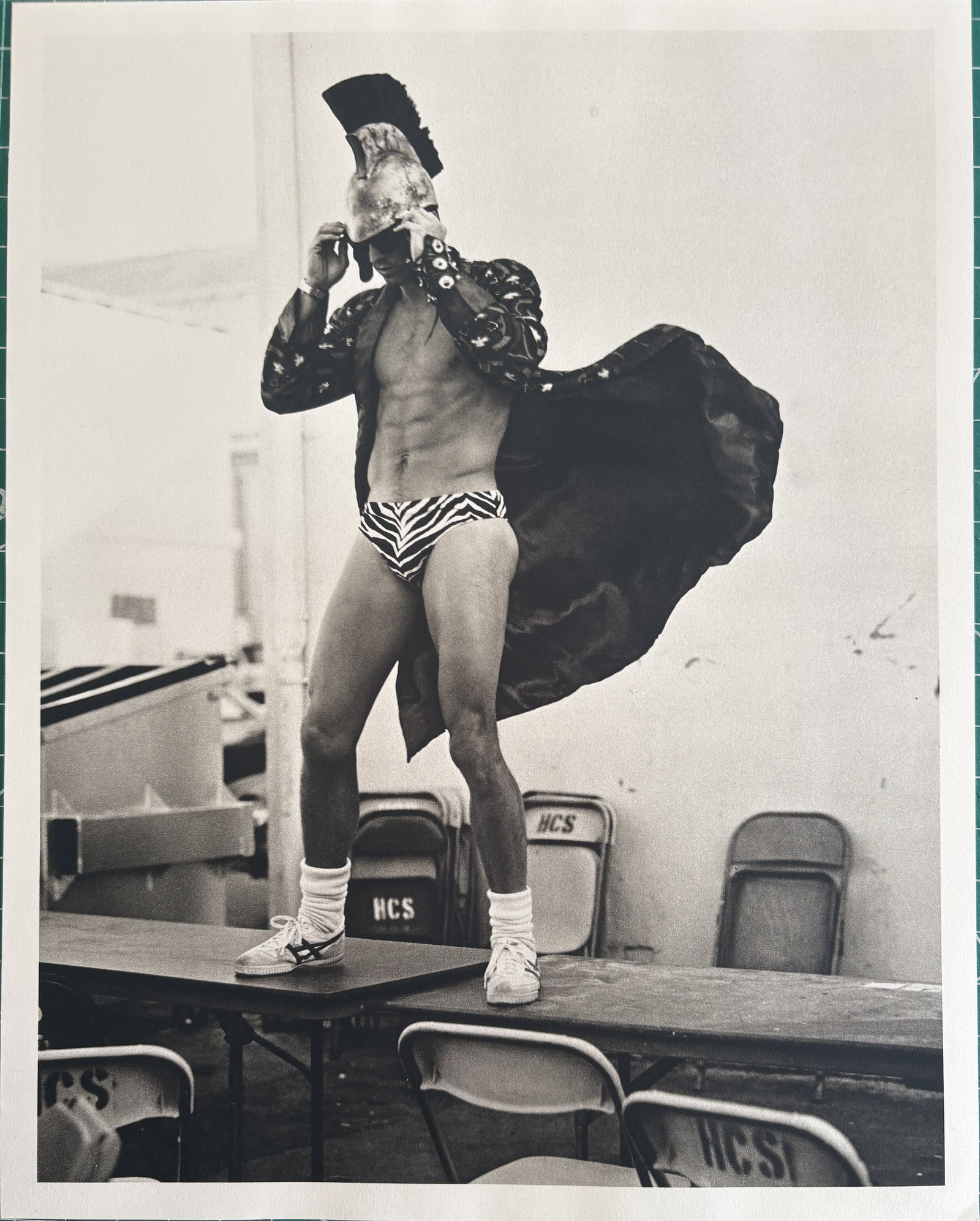 BRUCE WEBER ZEBRA JOCK PHOTO LITHO (1 of 1)