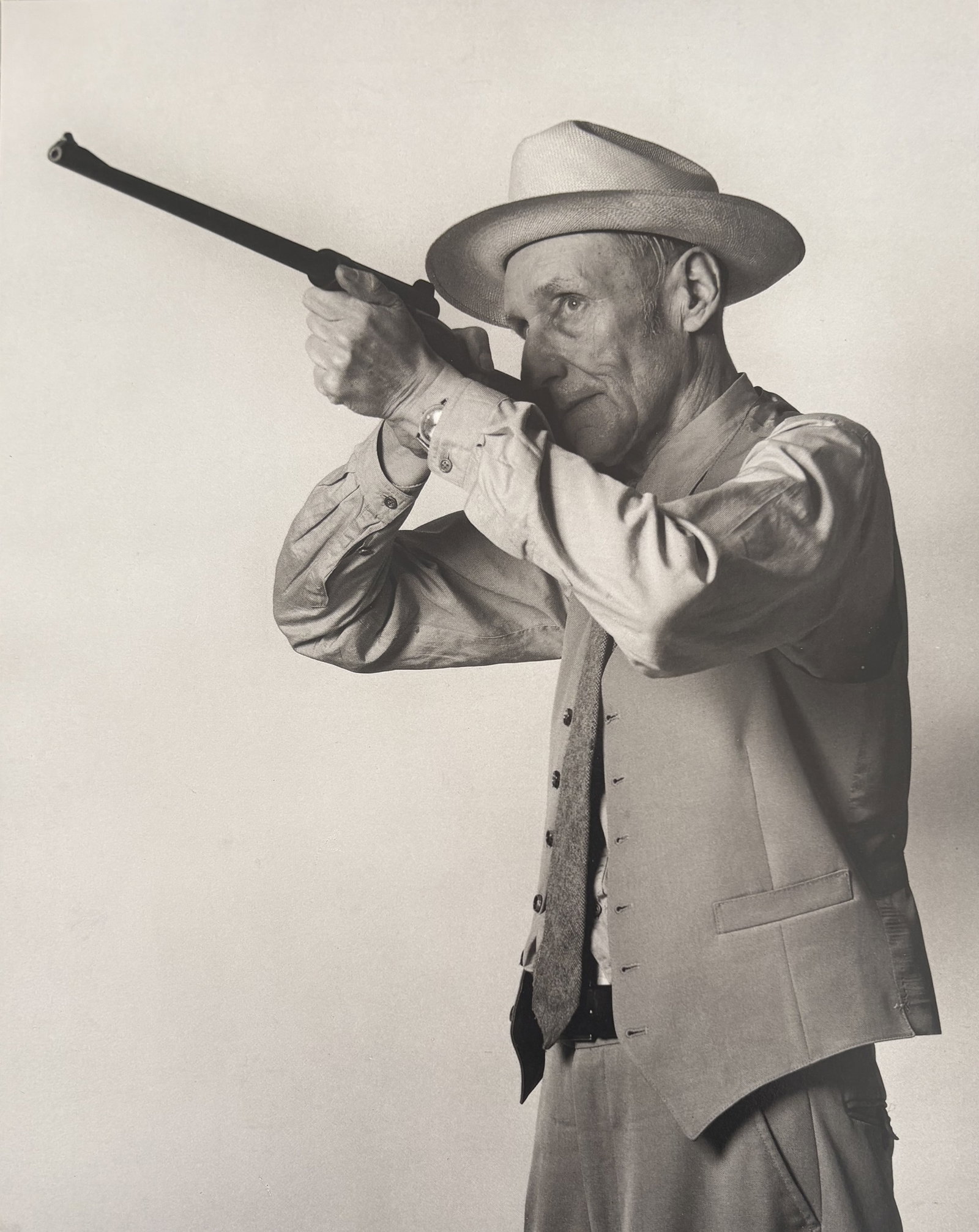 ROBERT MAPPLETHORPE WILLIAM BURROUGHS PHOTO LITHO (1 of 1)