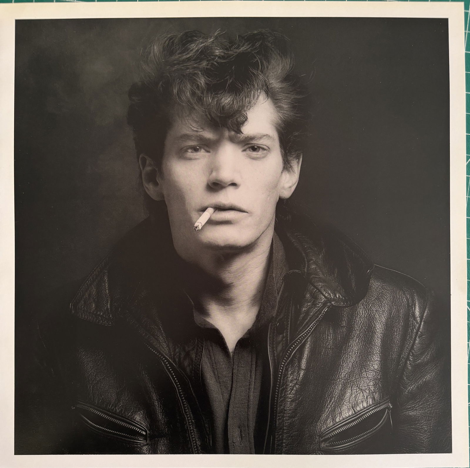 ROBERT MAPPLETHORPE SELF PORTRAIT PHOTO LITHO (1 of 1)