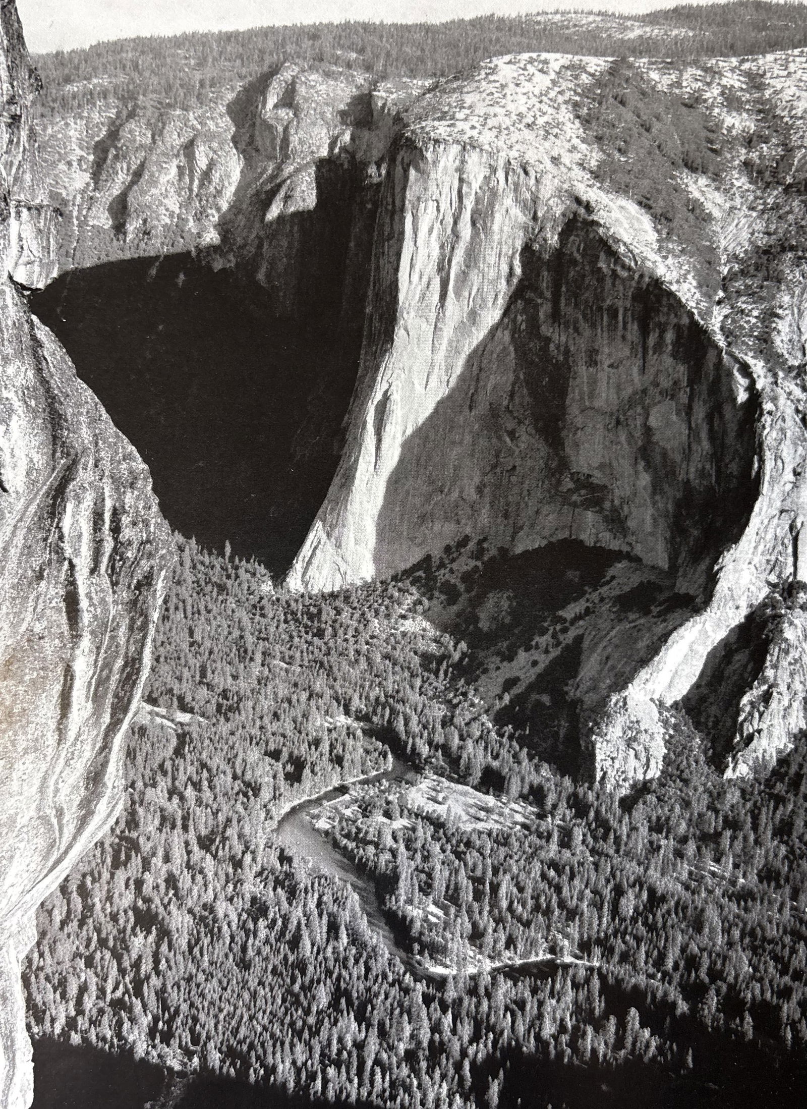 ANSEL ADAMS EL CAPITAN FROM TAFT POINT PHOTO LITHO (1 of 1)