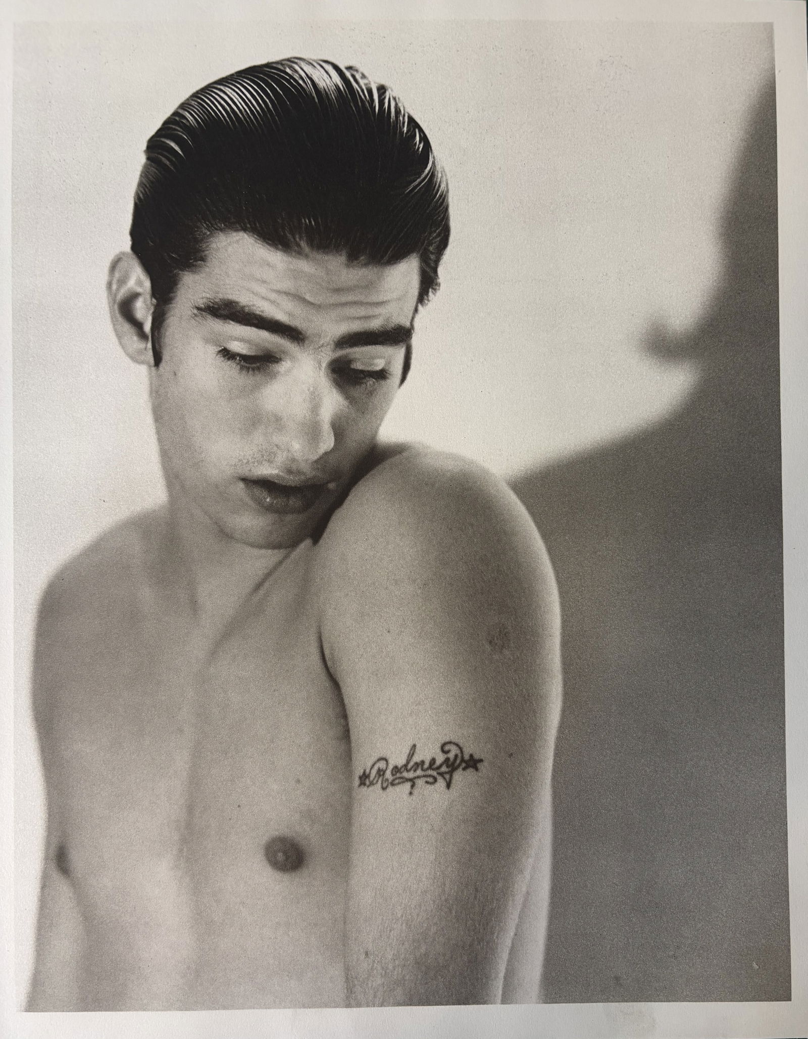 BRUCE WEBER RODNEY HARVEY PHOTO LITHO (1 of 1)