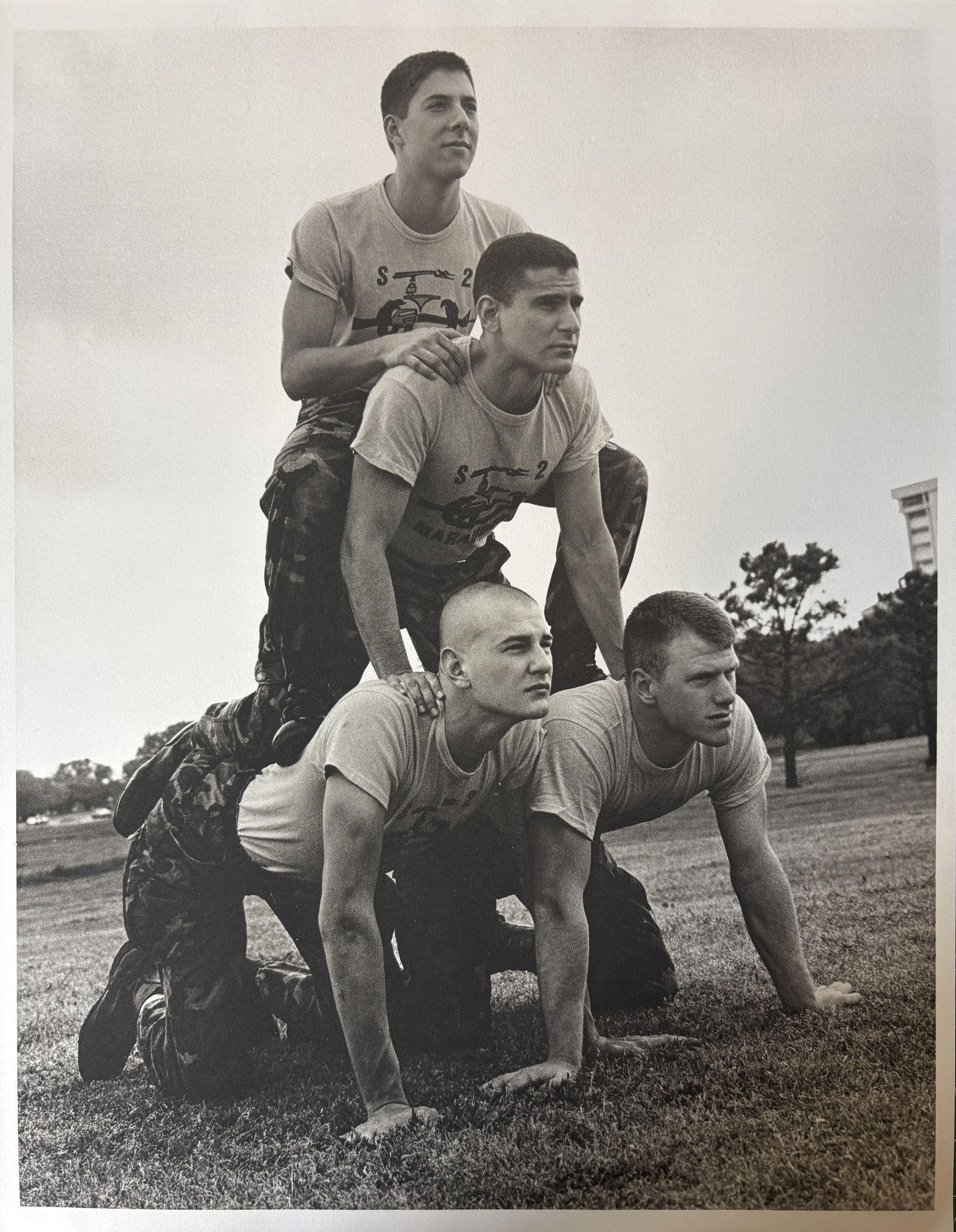 BRUCE WEBER TEXAS & AM PHOTO LITHO: Bruce Weber Texas & AM Photo Lithograph mounted to same size board measuring at 9.5x12 inches