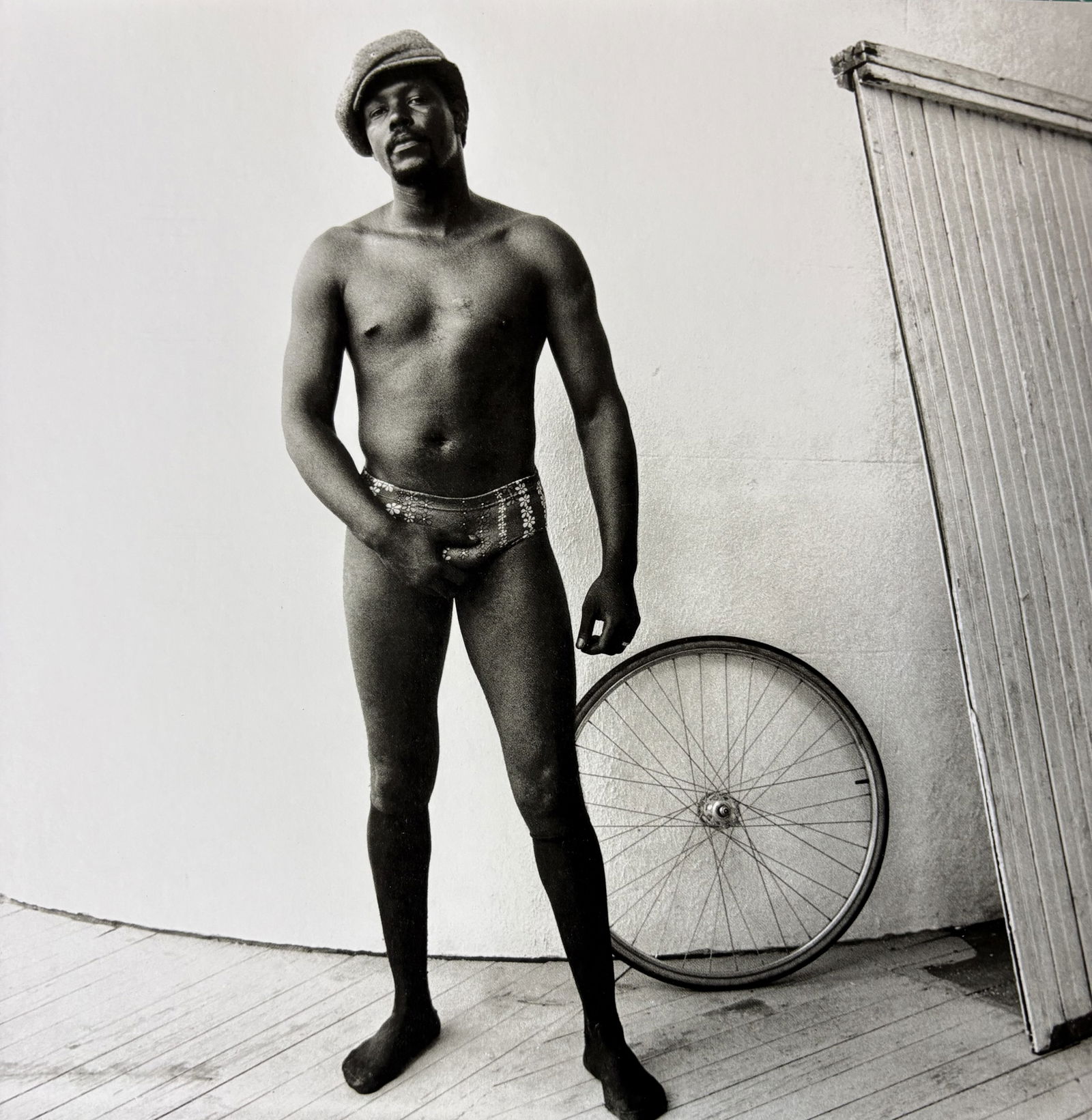 GEORGE DUREAU MARK ANTONY PHOTO LITHO: George Dureau Mark Antony Photo lithograph mounted to same size board measuring at 9x9 inches