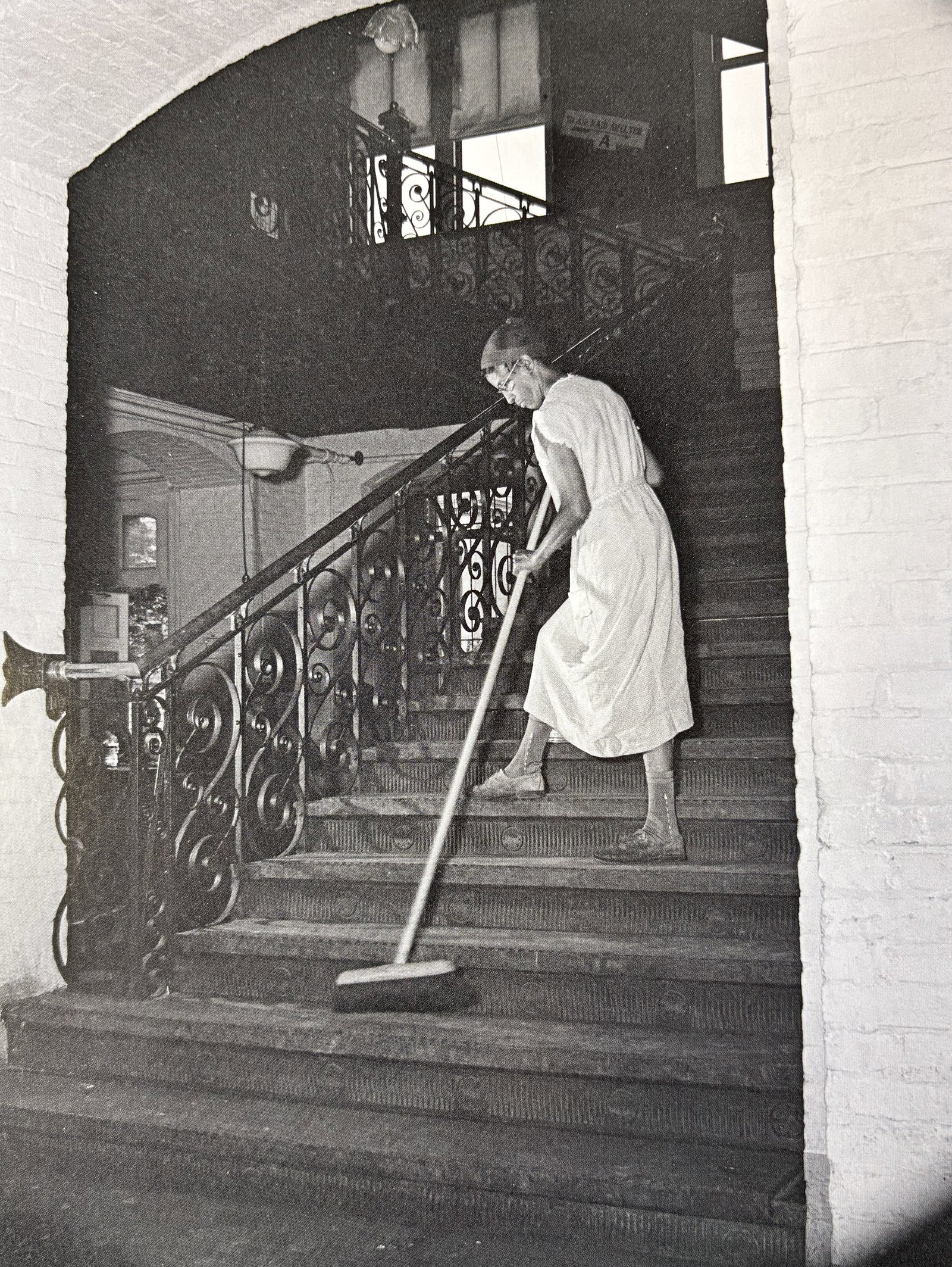 GORDON PARKS ELLA WATSON LITHO: Gordon Parks Ella Watson Photo Lithograph mounted to same size board measuring at 6.5x8.5 inches