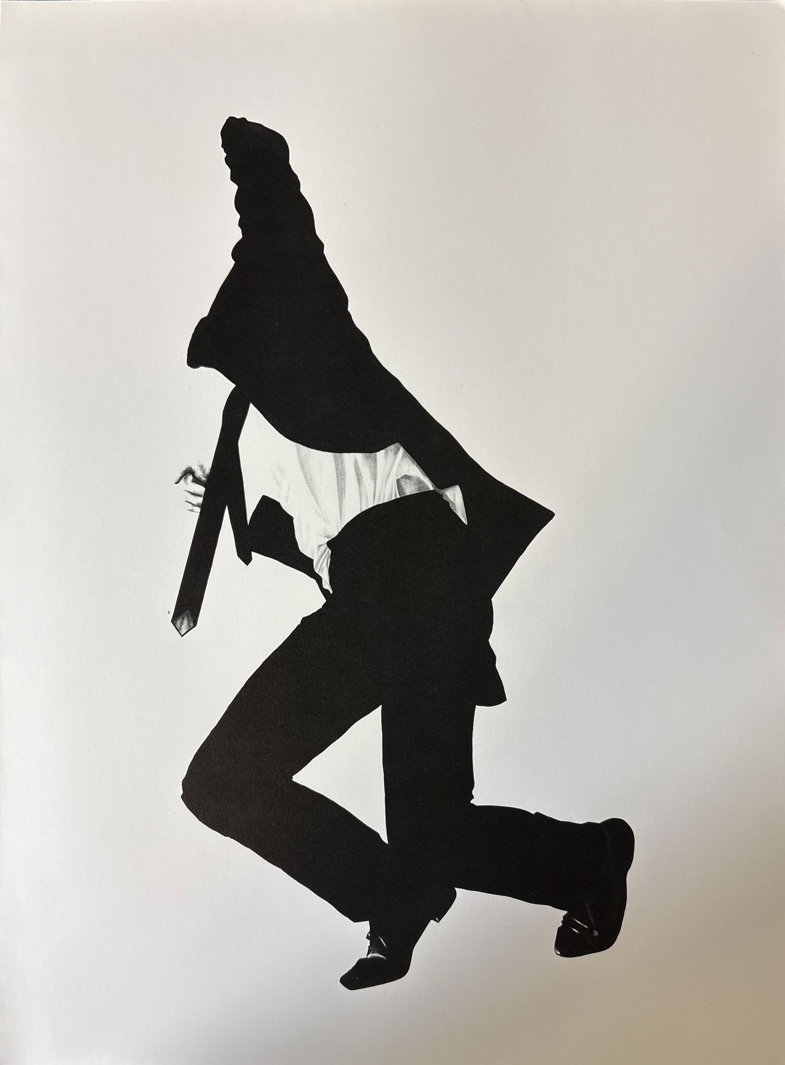 ROBERT LONGO MAN FALLING PHOTO LITHO (1 of 1)