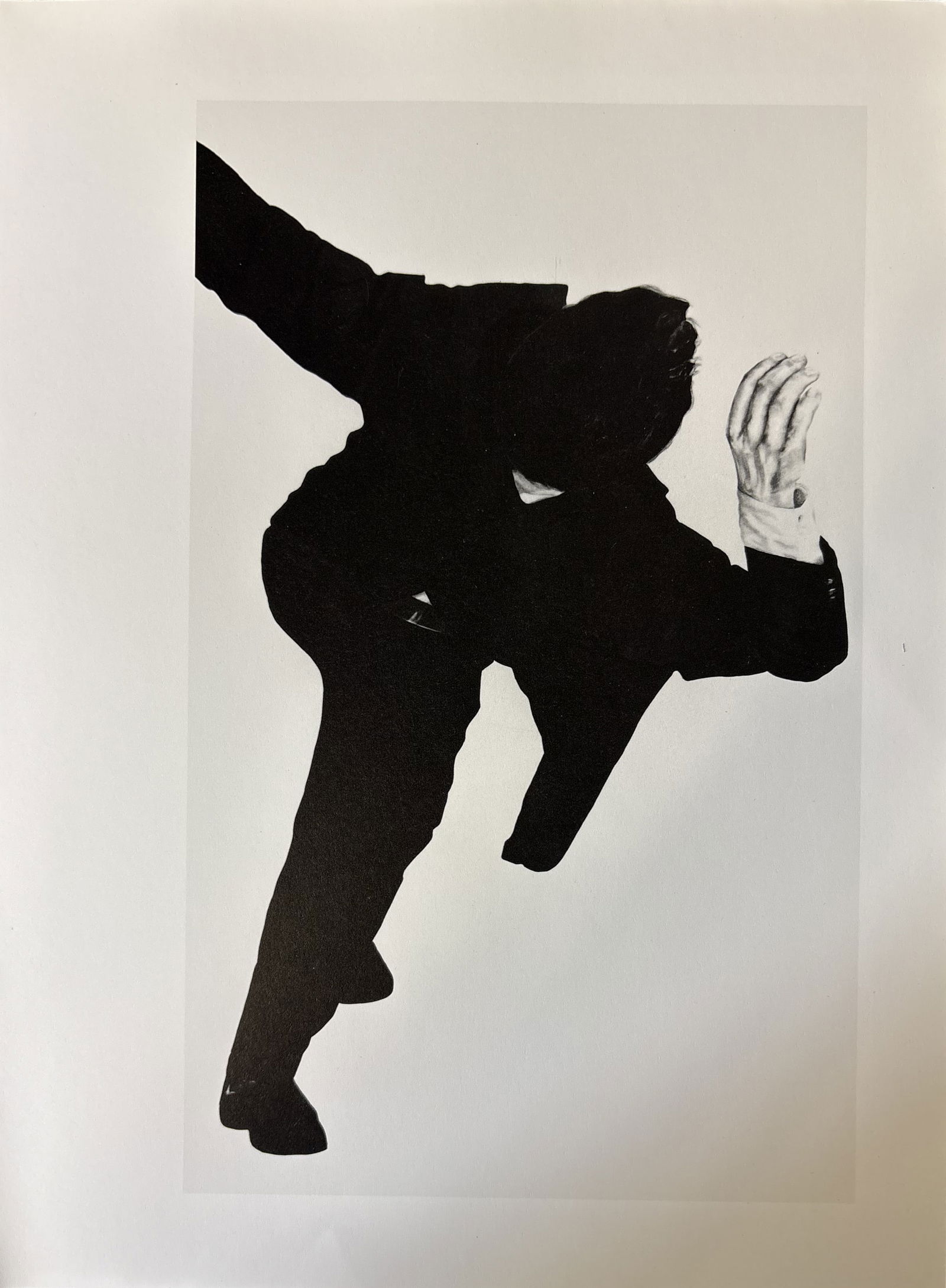 ROBERT LONGO MAN FALLING PHOTO LITHO (1 of 1)